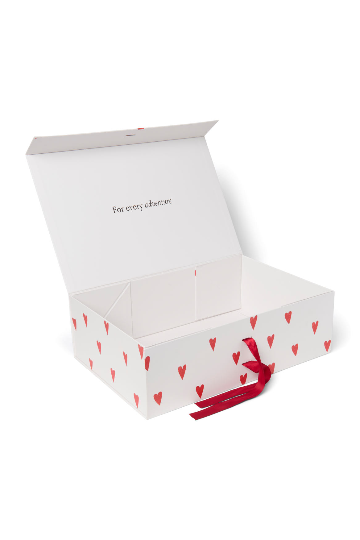 Studio Noos Gift Box L Geschenkbox White Hearts groß