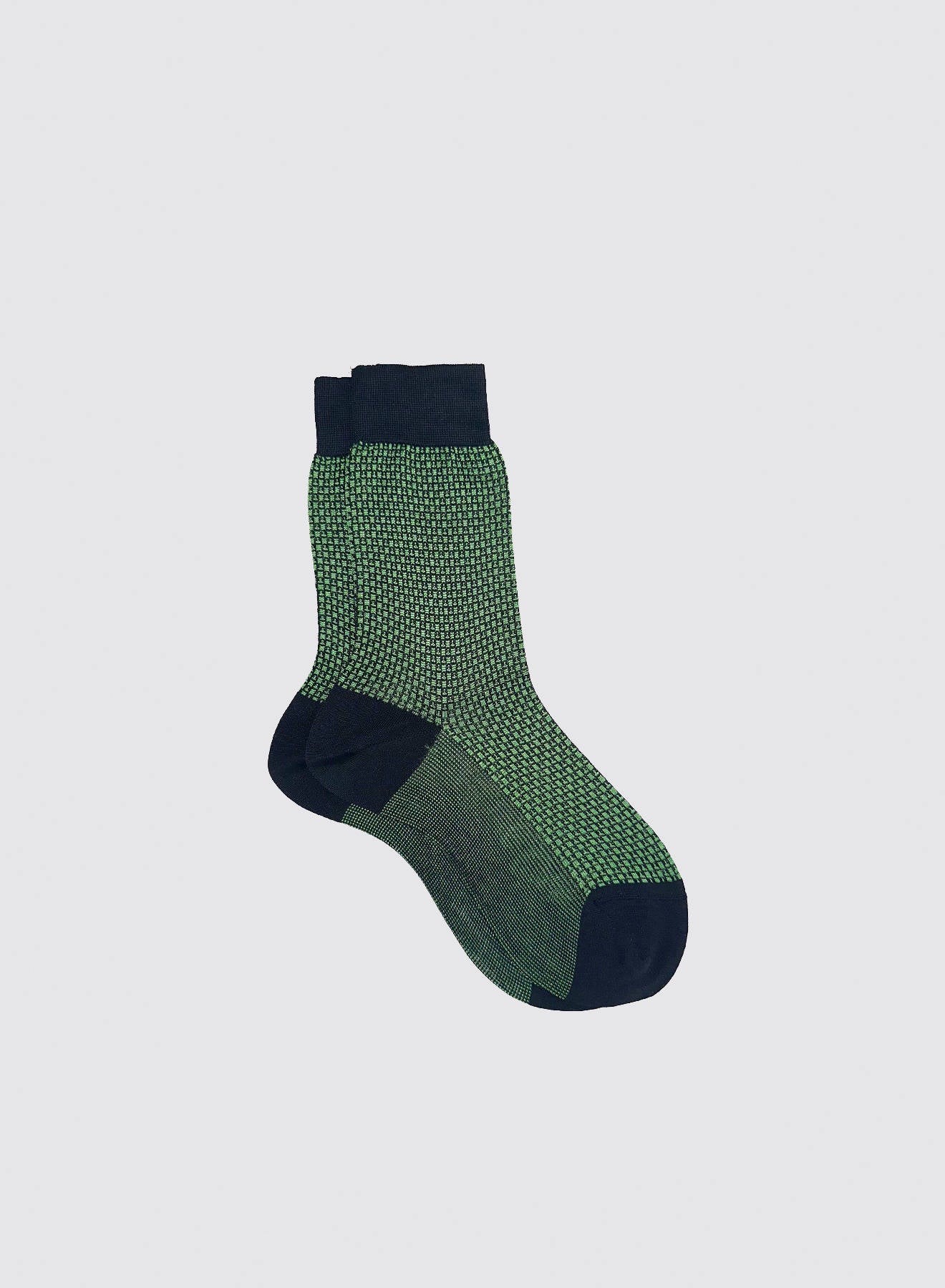 Maria la Rosa WSS25.33 Socken Lime Baumwolle Seide OS