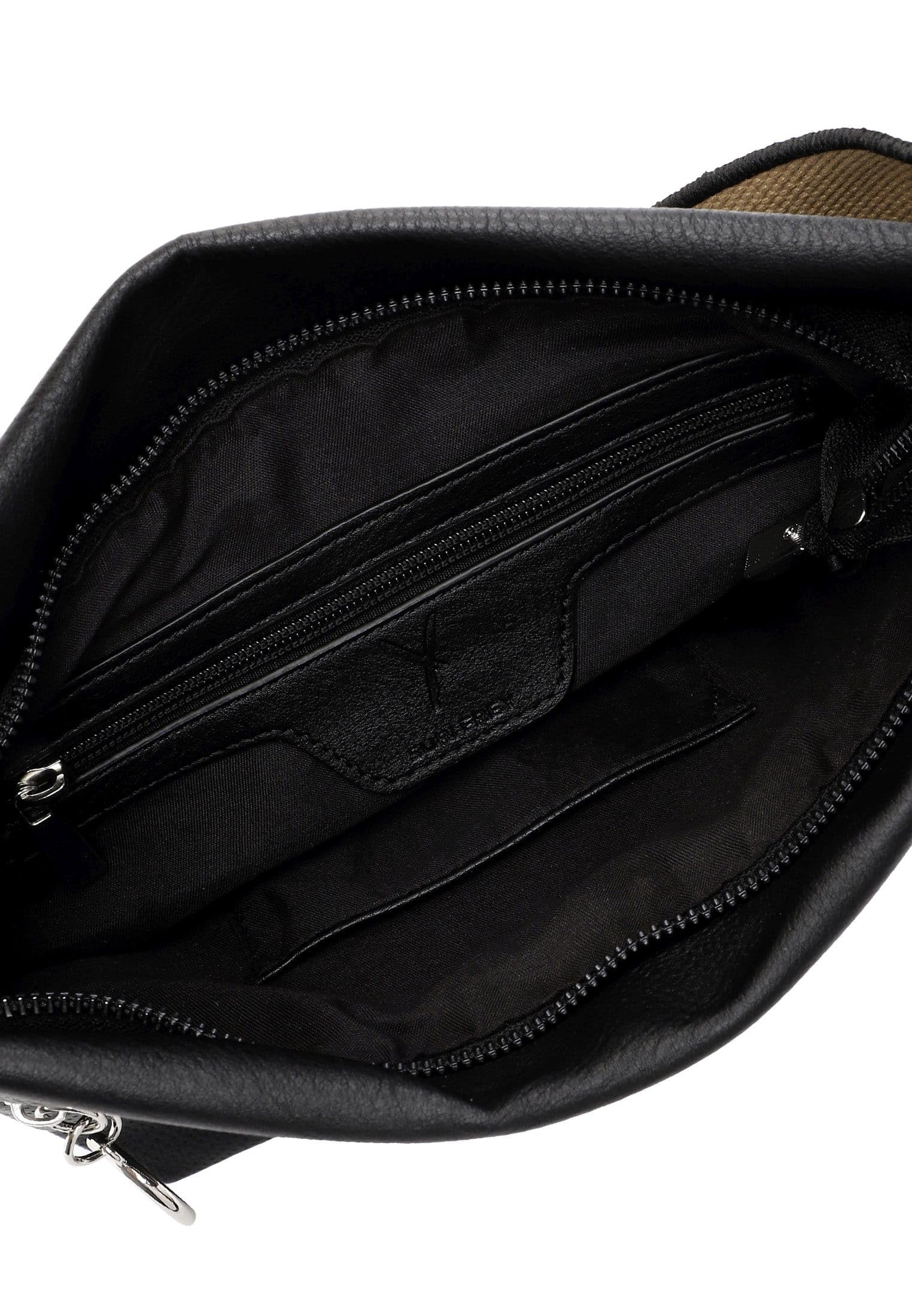 SURI FREY Patsy Crossover Bag Umhängetasche Schwarz Perforation