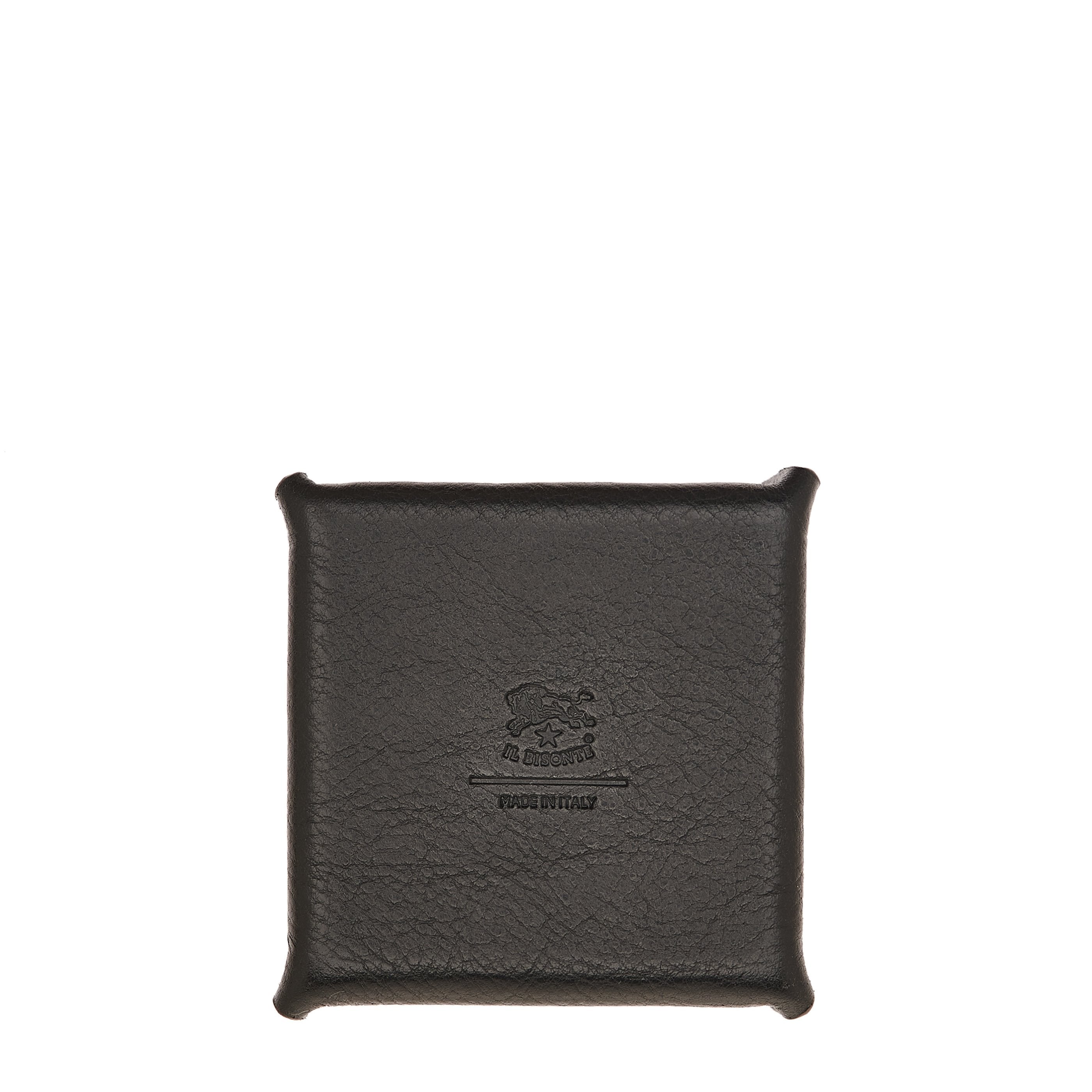 Il Bisonte Office Portapenne Stiftehalter Leder Schwarz
