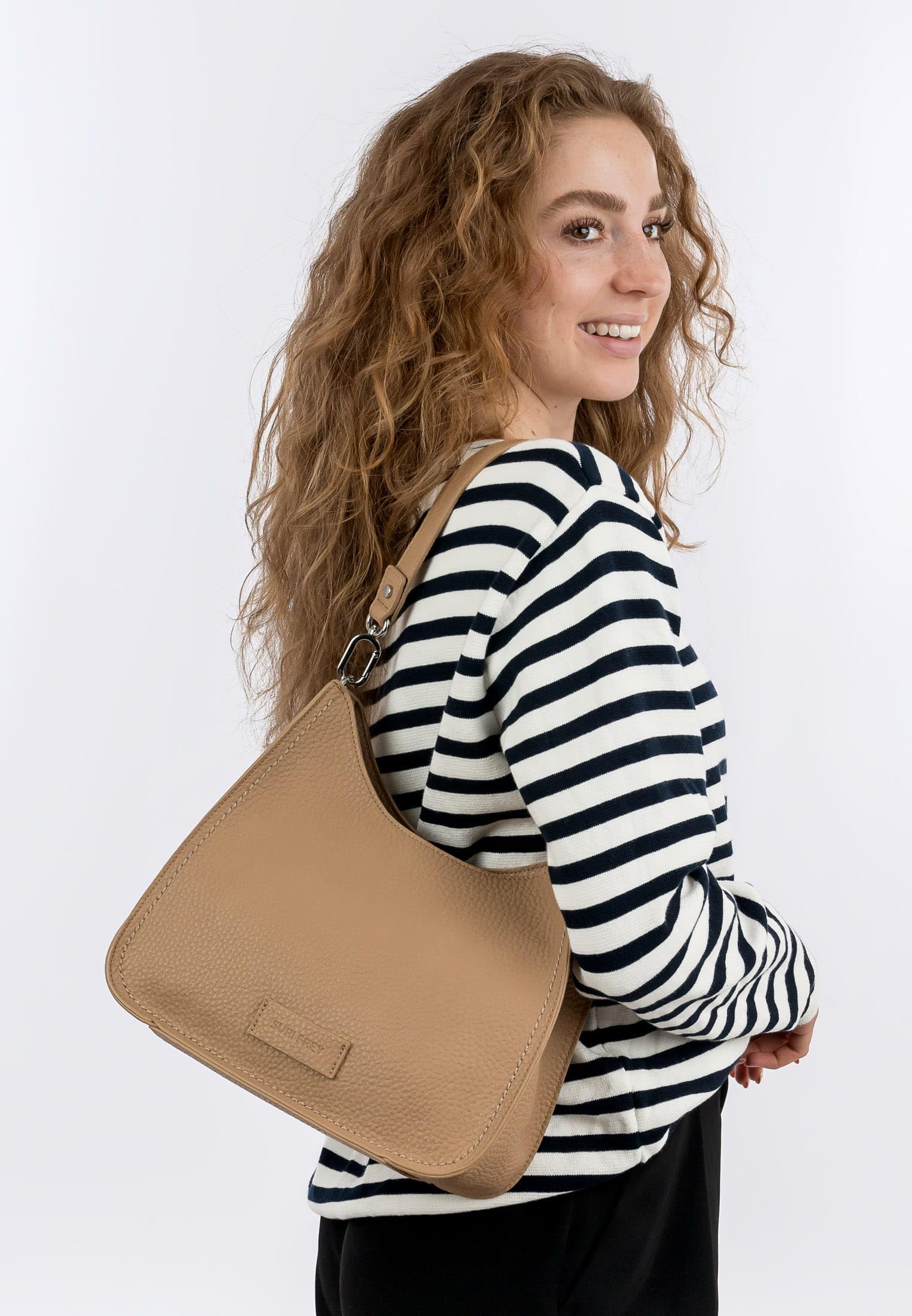 SURI FREY Berly Hand Bag Handtasche Sand beige 29cm