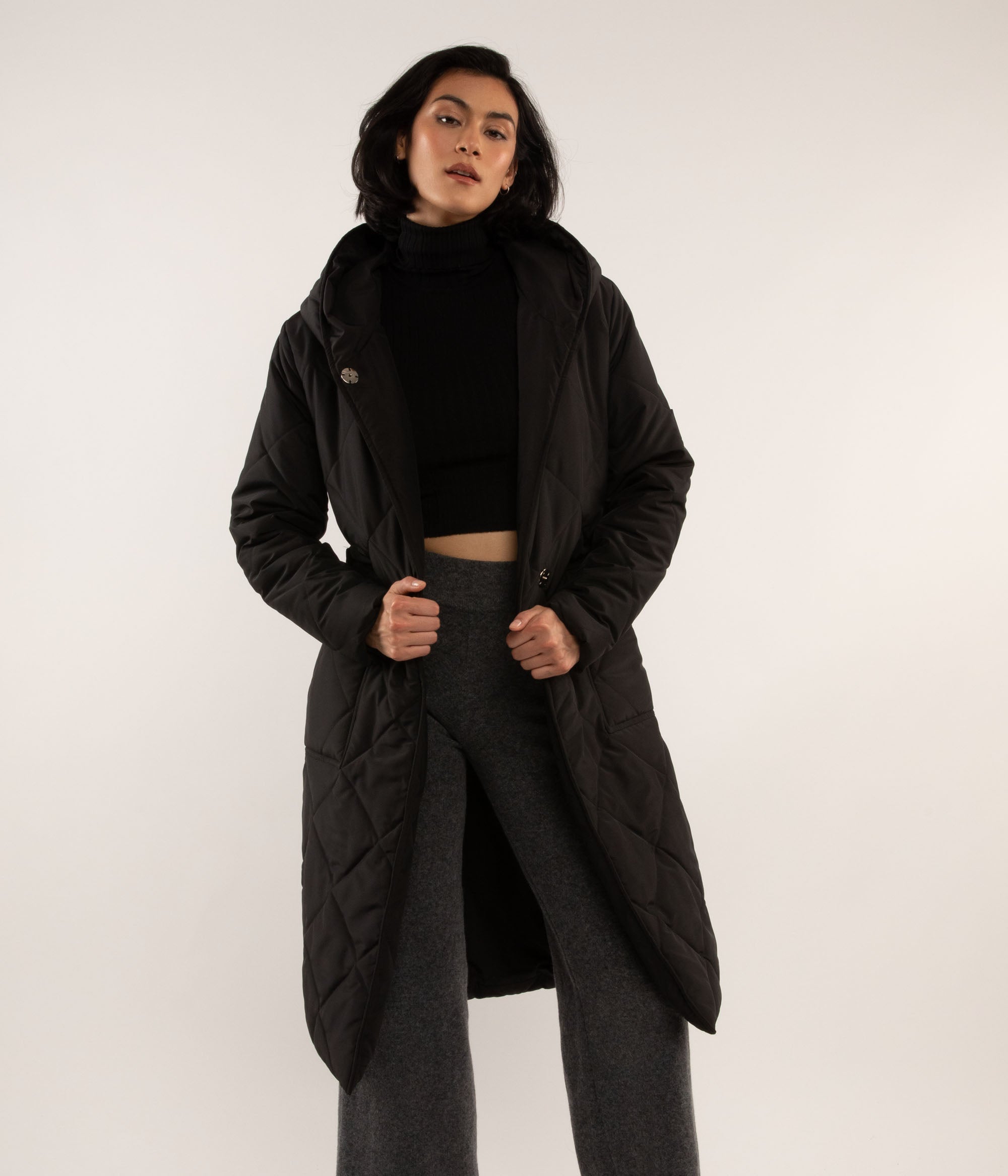 Matt & Nat Dallas Steppjacke Schwarz recycelt