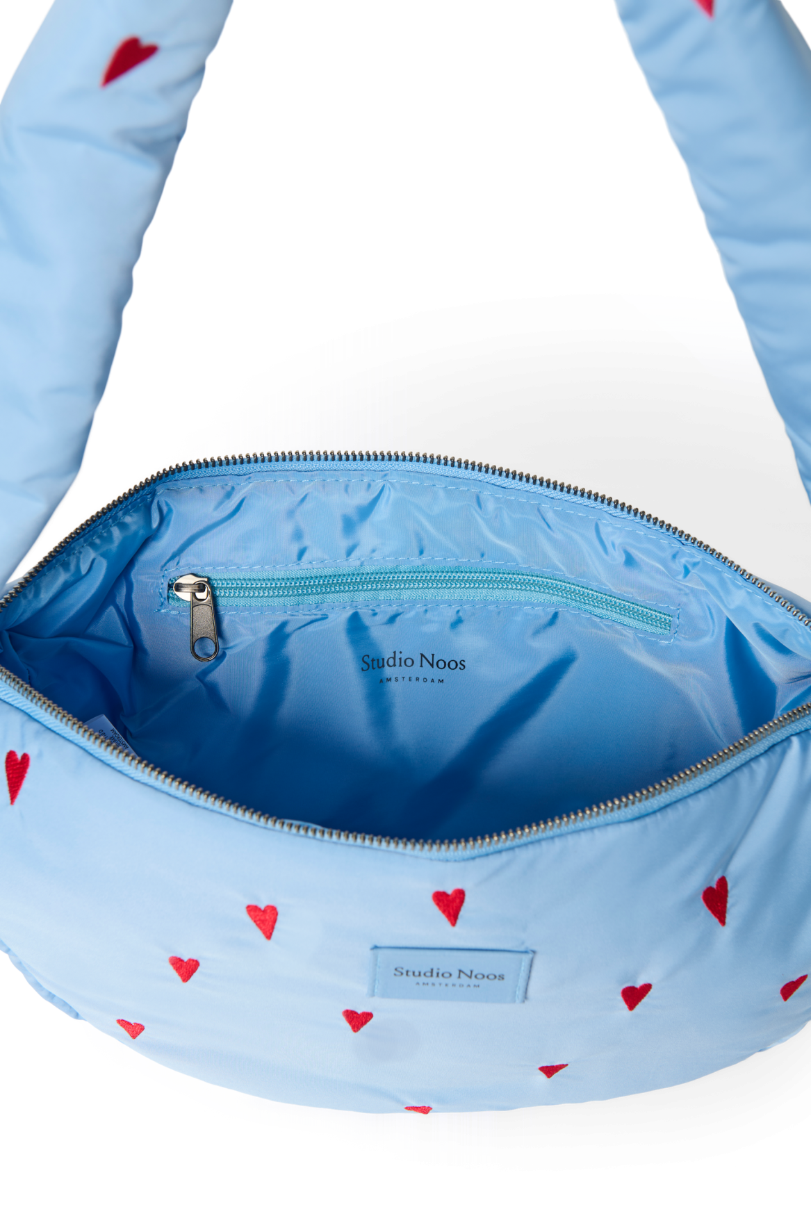 Studio Noos Puffy Mini Cross Body Bag Umhängetasche Hellblau