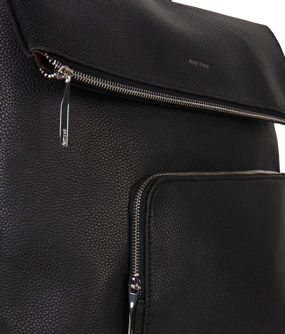 Matt & Nat ARD Rucksack schwarz Grain 16 Zoll