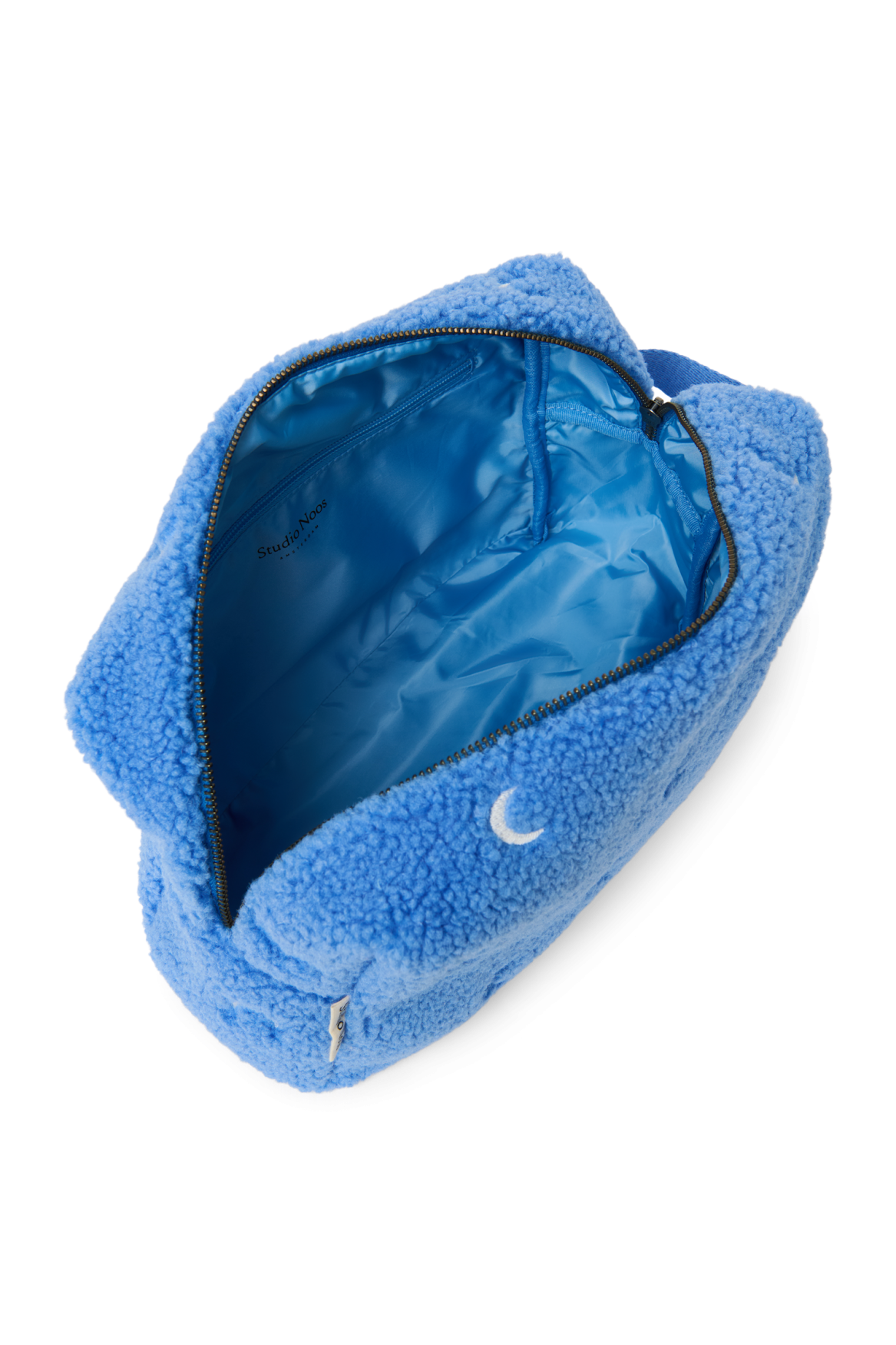 Studio Noos Teddy Toiletry Bag Kulturtasche Light Blue Moon