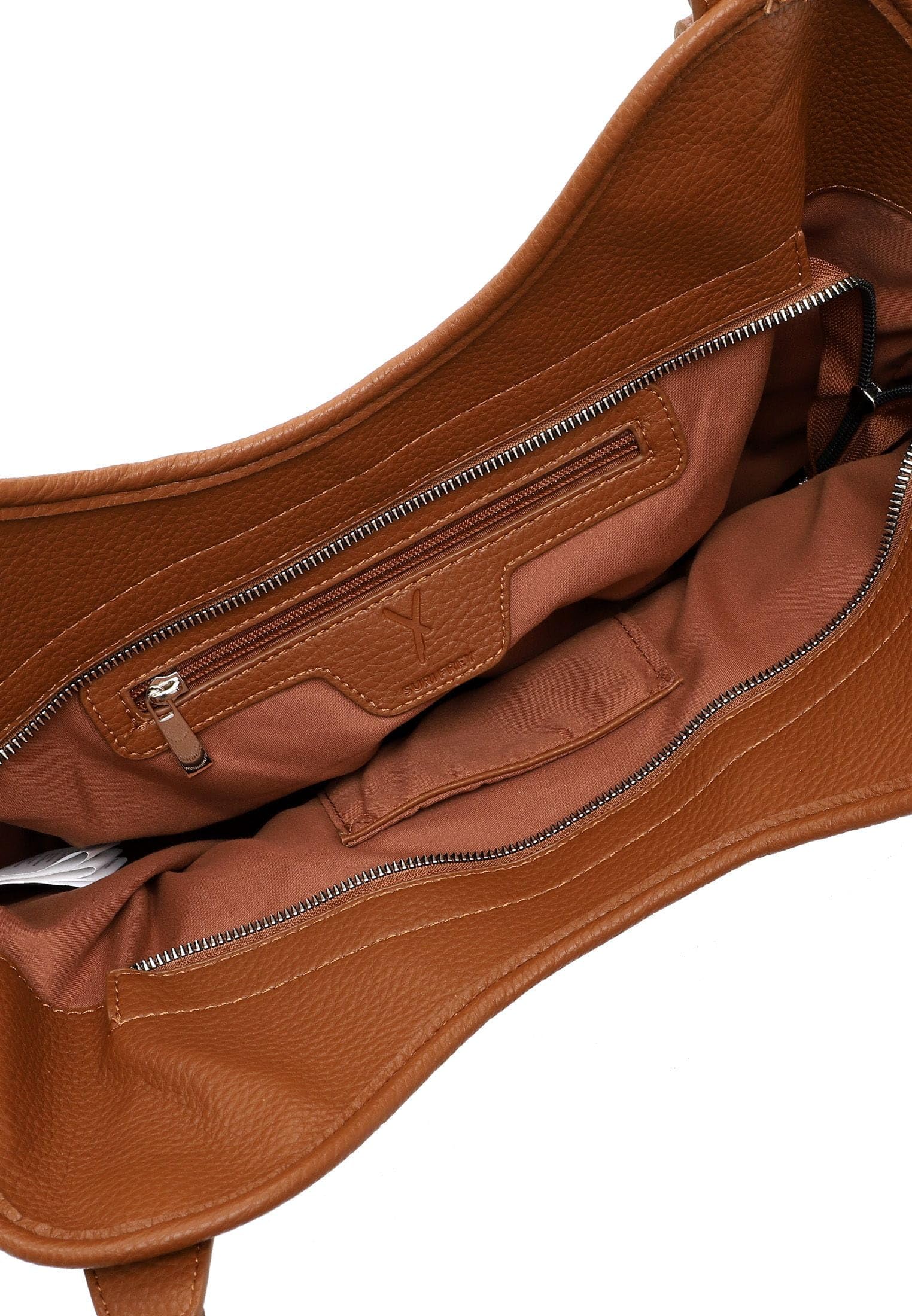 SURI FREY Cady Cityshopper Shopper Sand gewebt