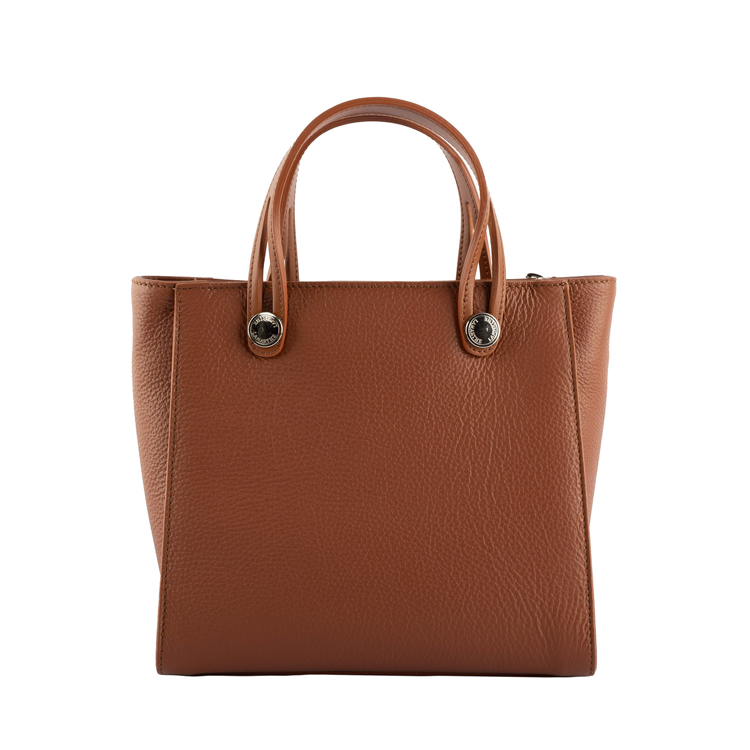 Lamarthe Fidèle Handtasche Cognacbraun Vollleder