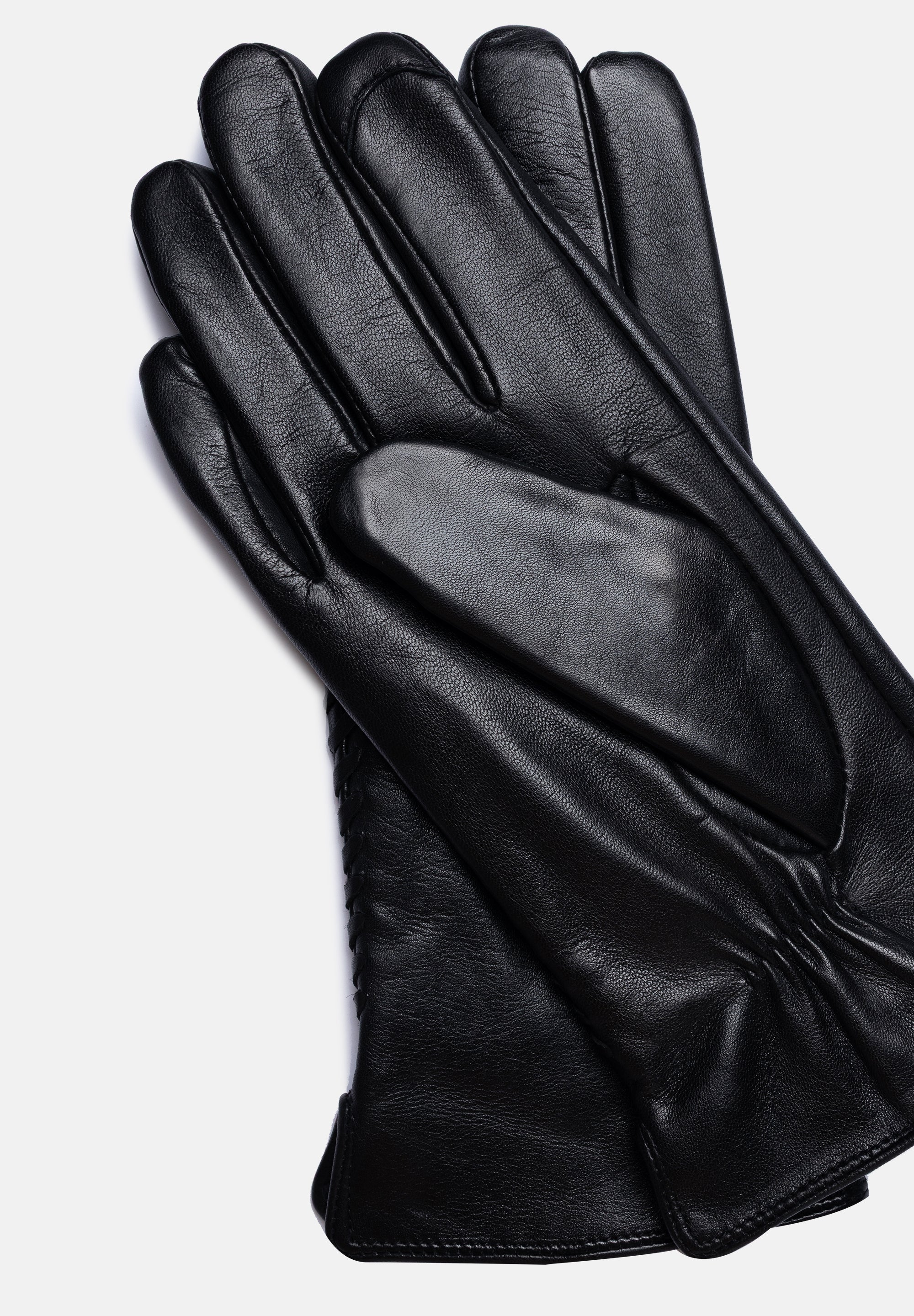 RE:DESIGNED Lili Handschuhe Black Leder Touch