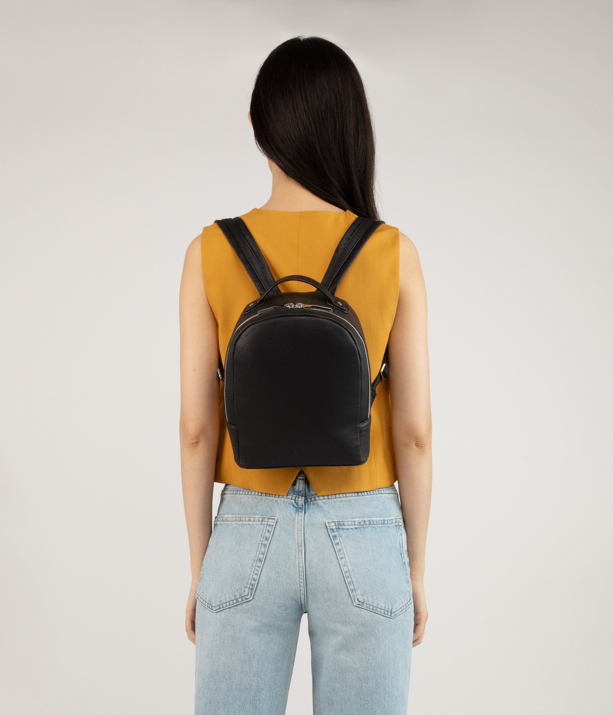 Matt & Nat Olly Rucksack Purity Schwarz Klein