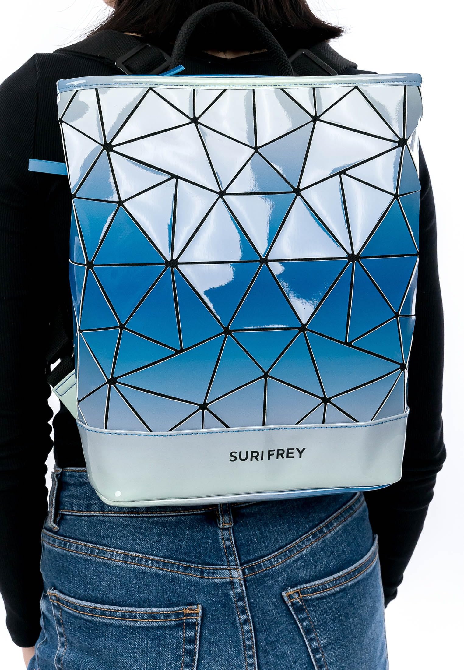 SURI FREY Jessy-Lu City Backpack M Rucksack Blue Finish