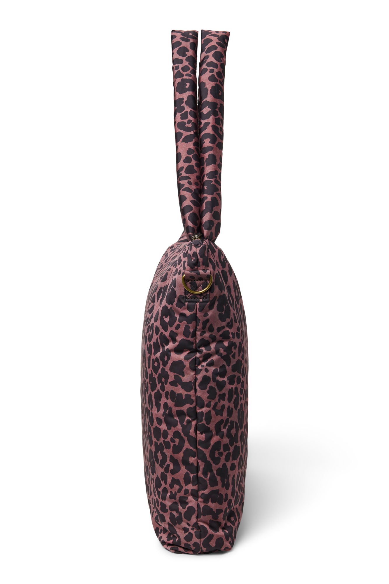 Studio Noos Puffy Diaper Bag Wickeltasche Red Leopard gesteppt