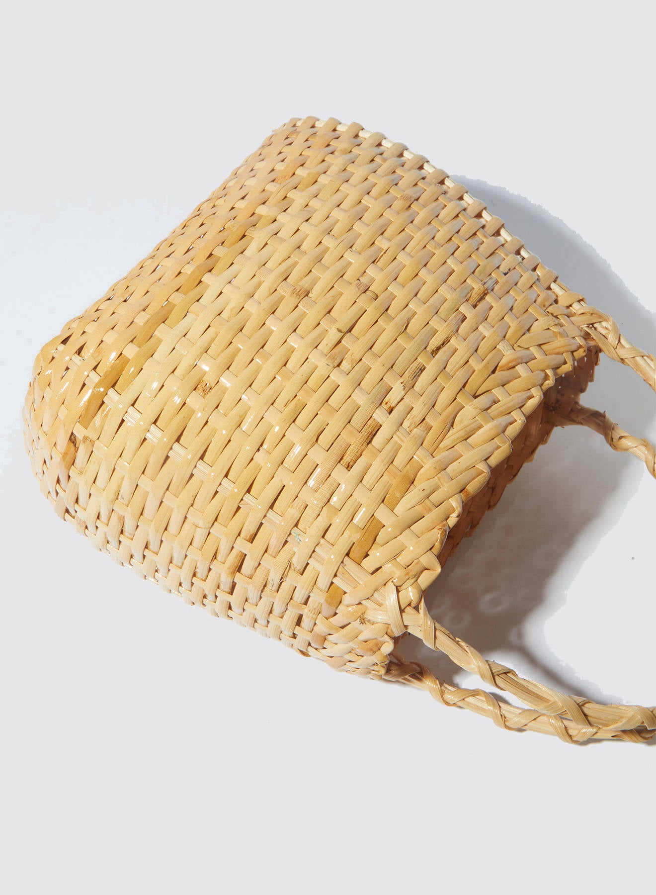 Maria la Rosa Small Wapiti Basket Korbtasche Natur Stroh