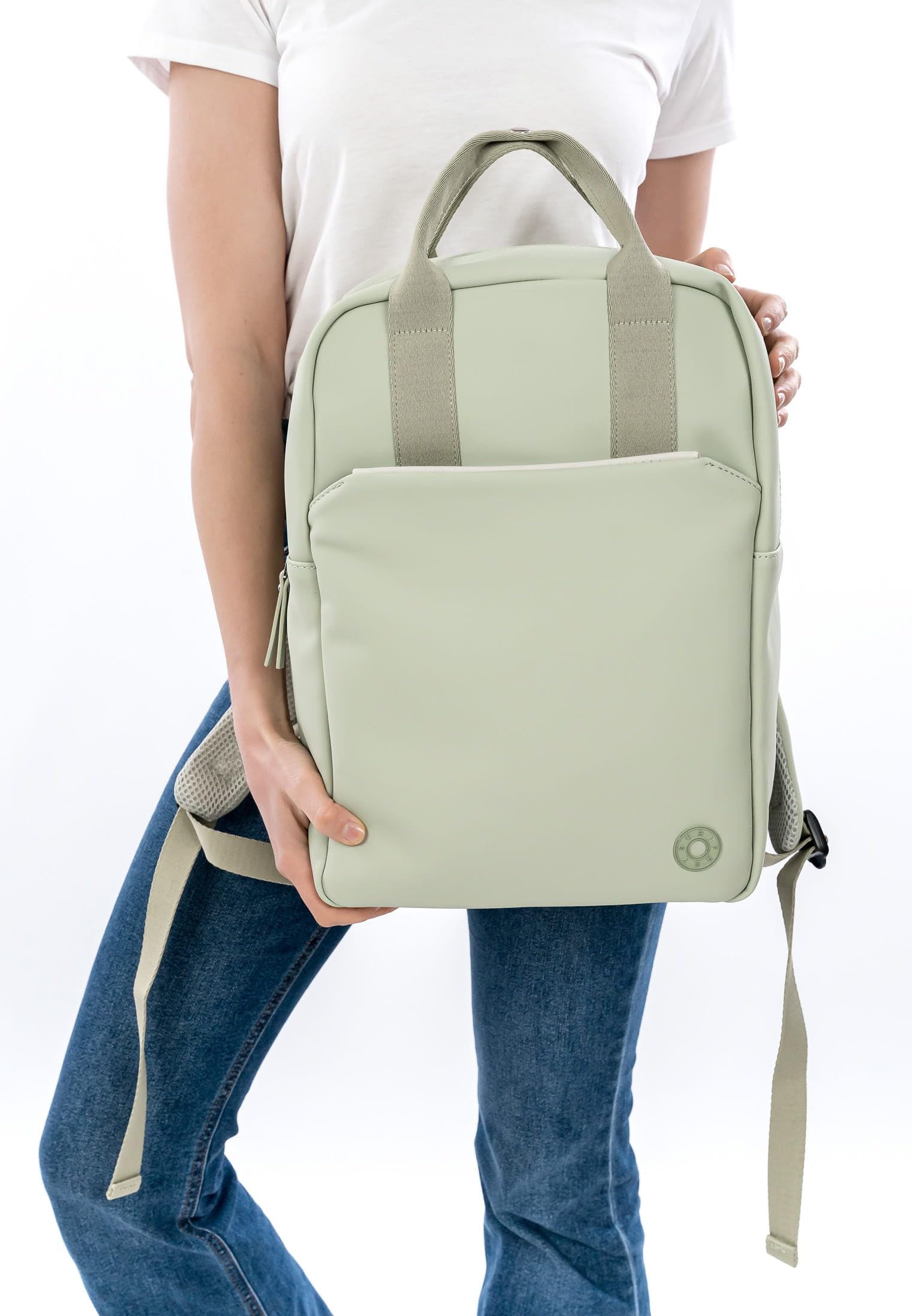 SURI FREY Besty Backpack Rucksack Pistachio mit Laptopfach