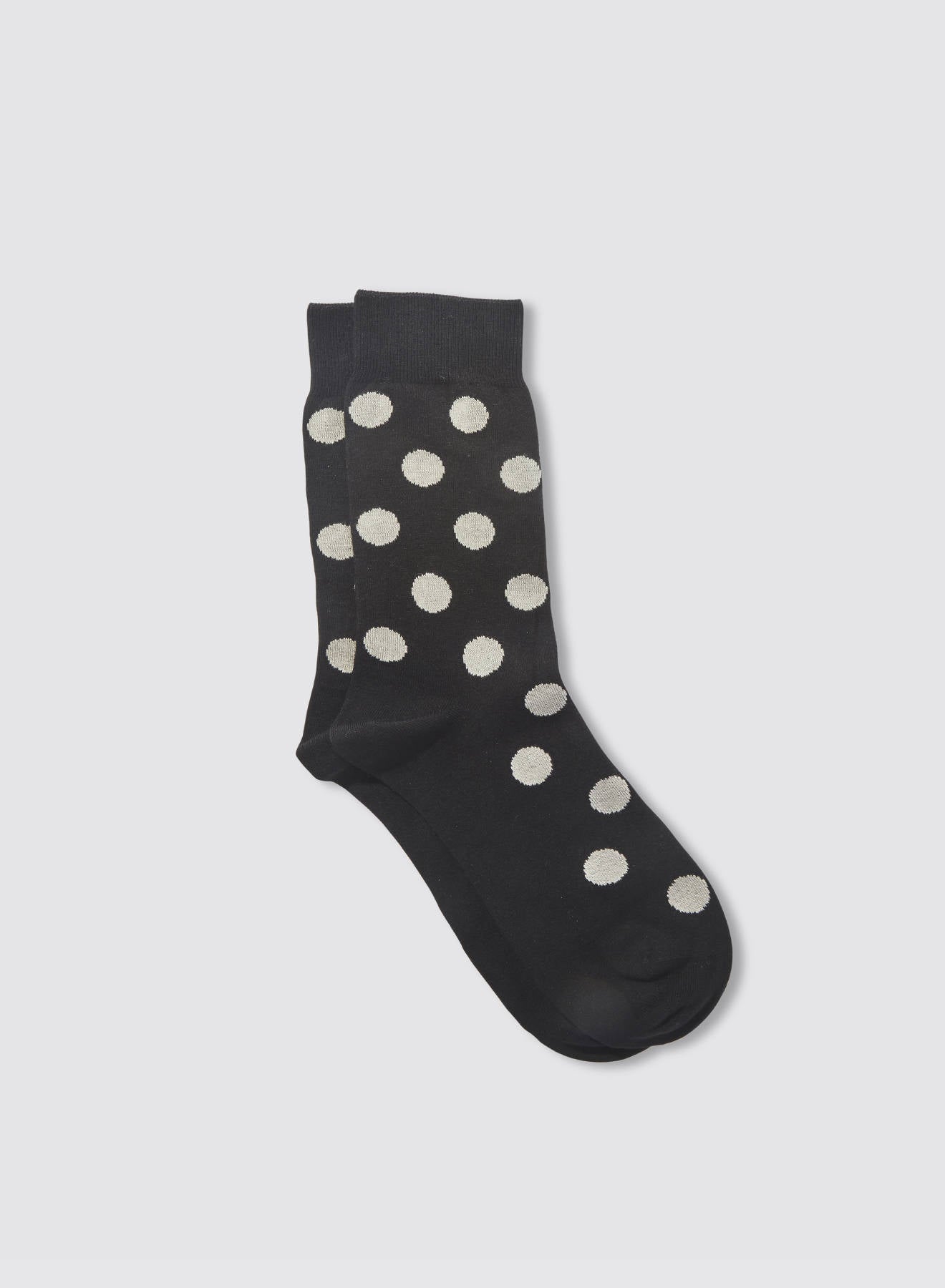 Maria la Rosa Dotty Socken Bordeaux Punkte Baumwolle