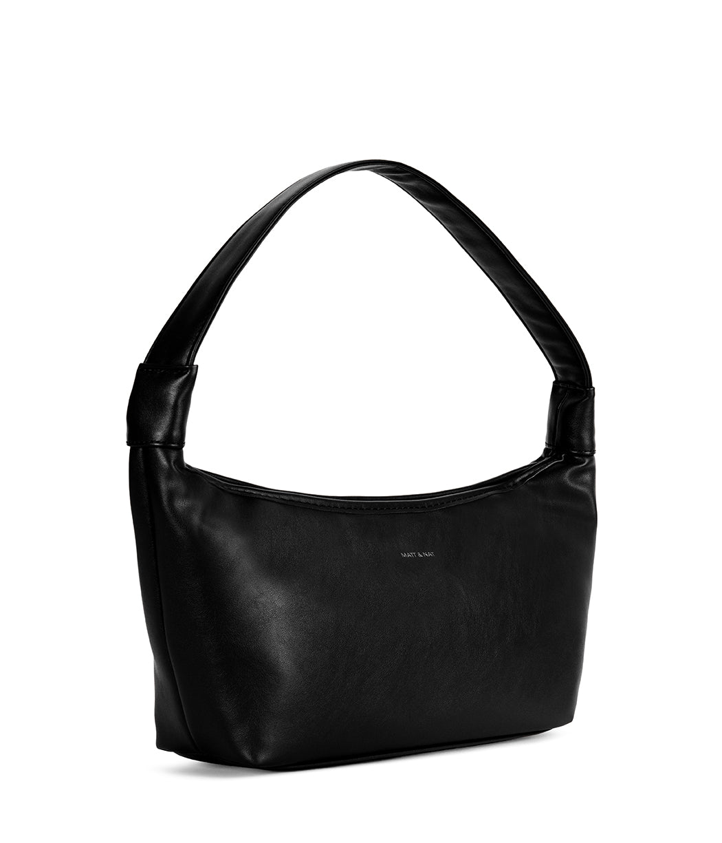 Matt & Nat Kat Schultertasche schwarz vegan