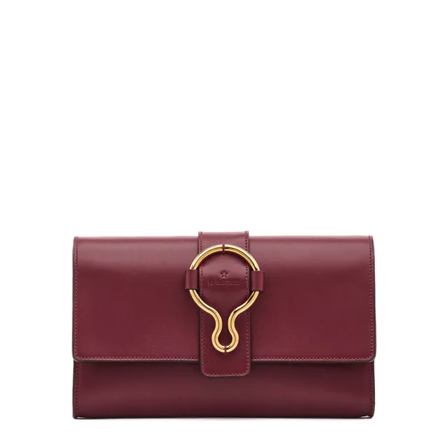 Il Bisonte Consuelo Pochette amarena Vollleder