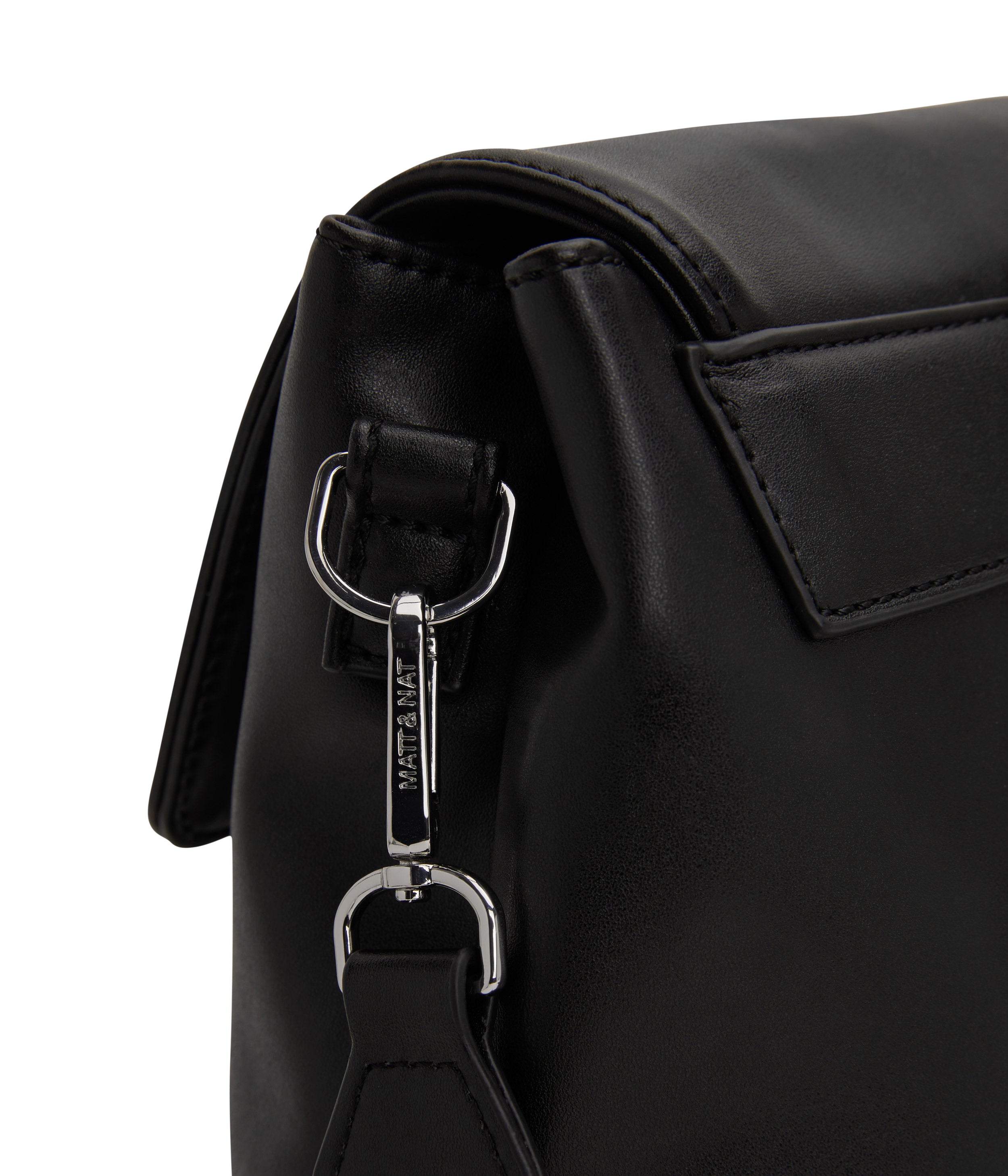 Matt & Nat Loom Annex Rucksack Schwarz 3-fächrig