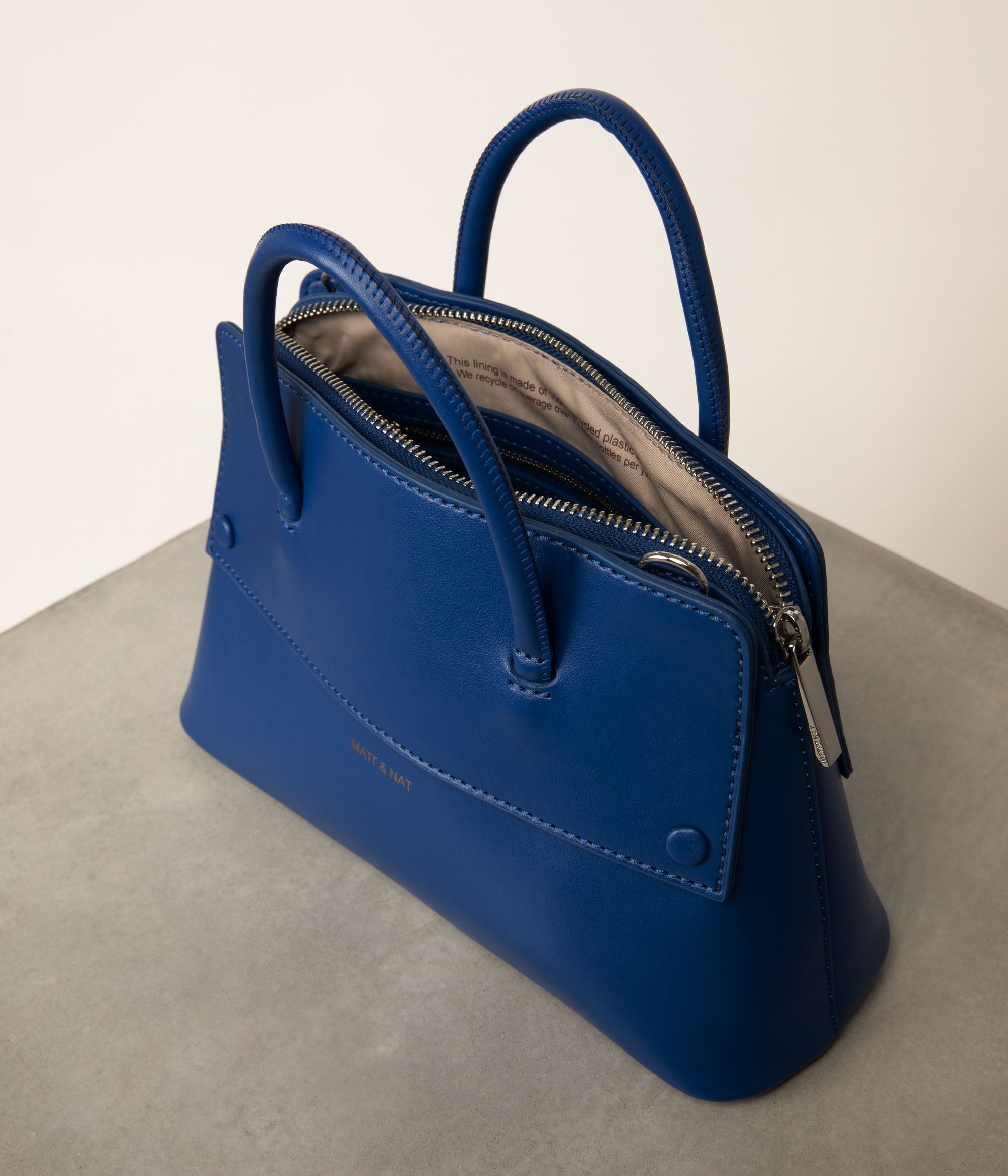 Matt & Nat Silva SM Satchel Schwarz Apfel vegan