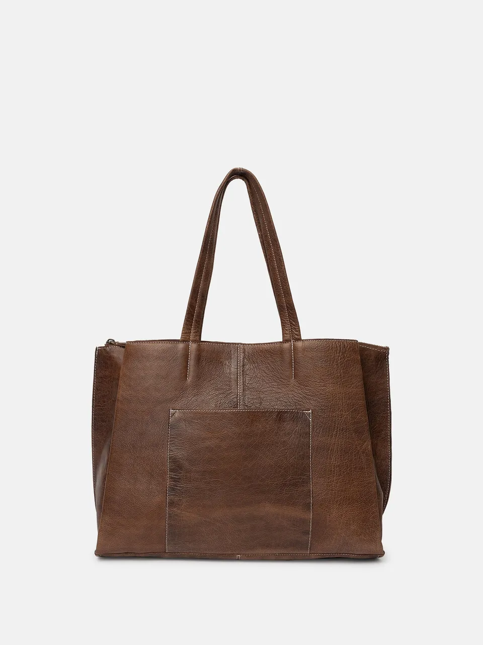 RE:DESIGNED Eliana 6055 Arbeitstasche Woodsmoke Leder