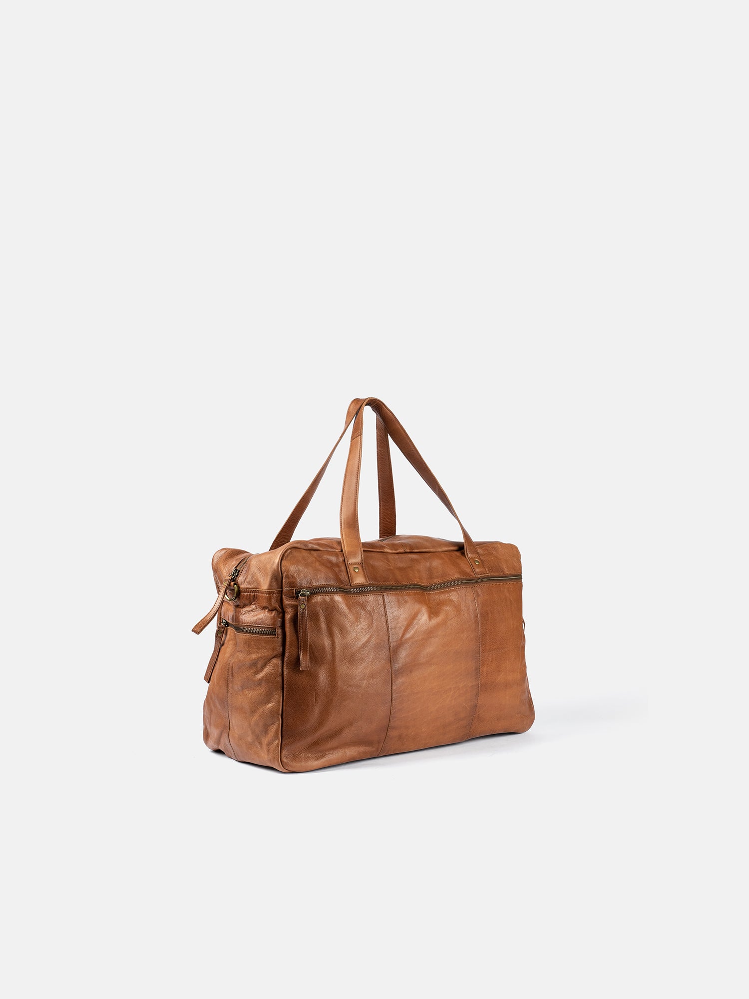 RE:DESIGNED Signe Urban Weekender Walnut Vollleder