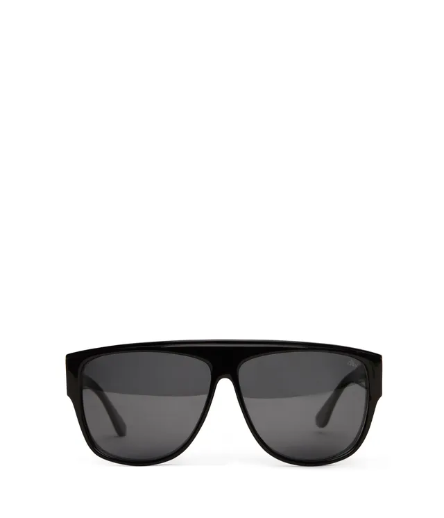 Matt & Nat Aya Sonnenbrille schwarz polarisiert eckig