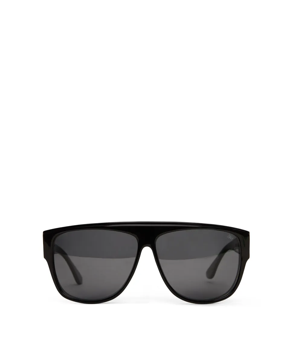 Matt & Nat Aya Sonnenbrille schwarz polarisiert eckig