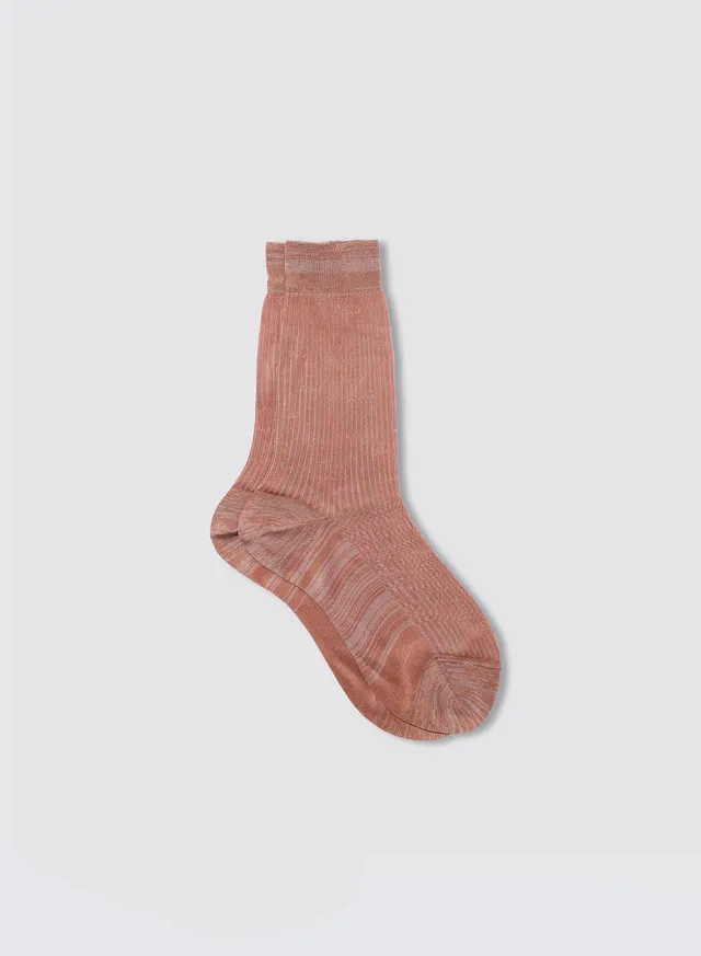 Maria la Rosa WDA33UN4008 Socken Lachs Seide