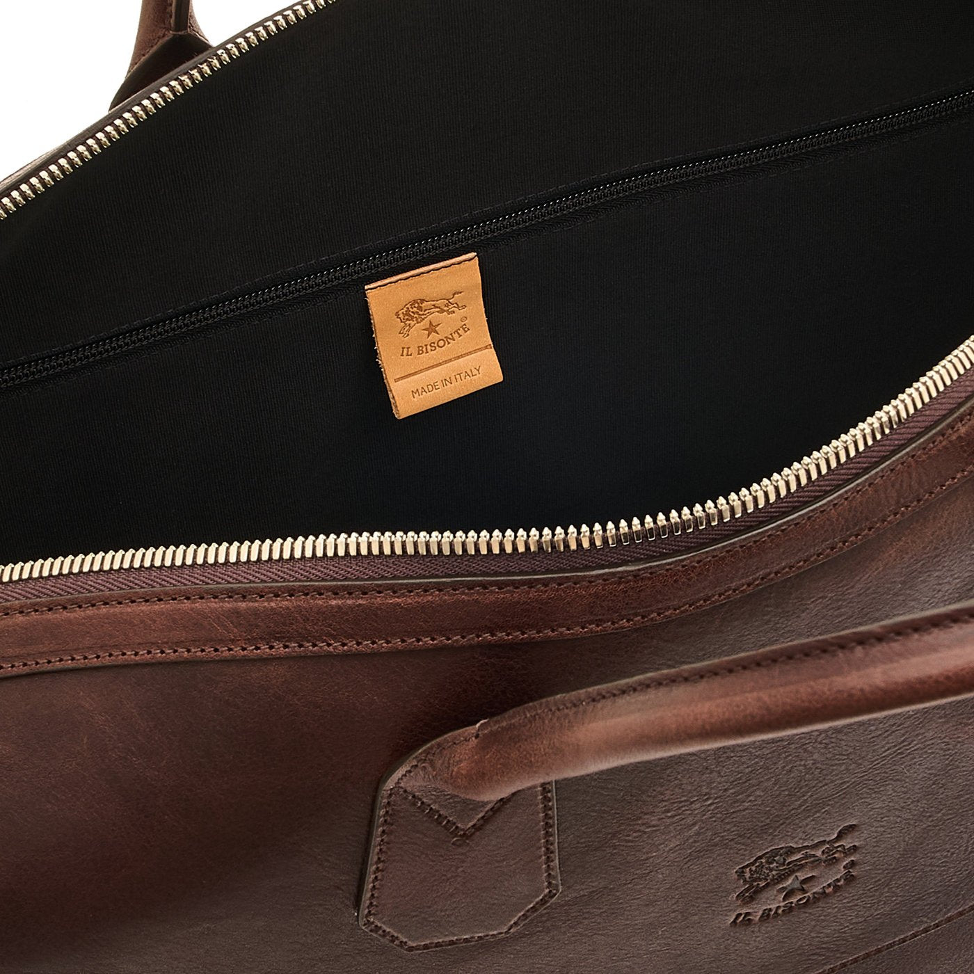 Il Bisonte Archetipo Reisetasche Vollleder Caffè