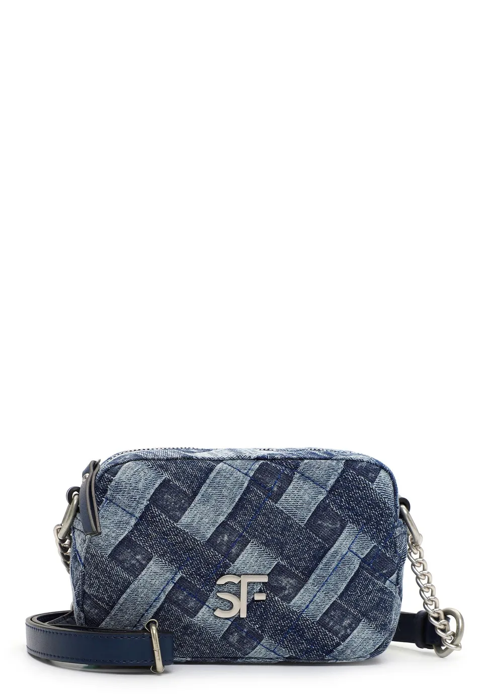 SURI FREY Bethy Crossbody Smokeblue Denim-Optik