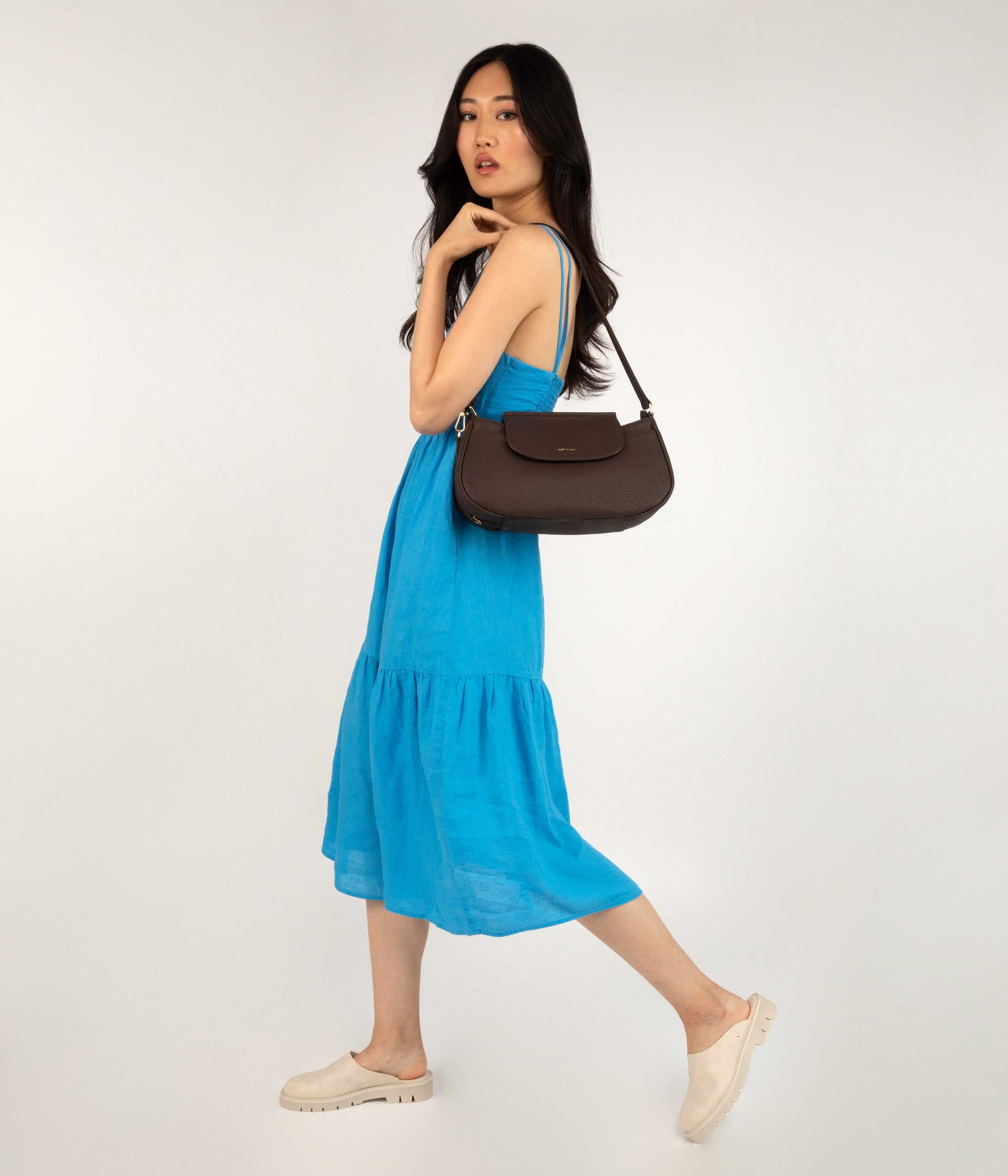 Matt & Nat Piper Purity Schultertasche Schwarz vegan