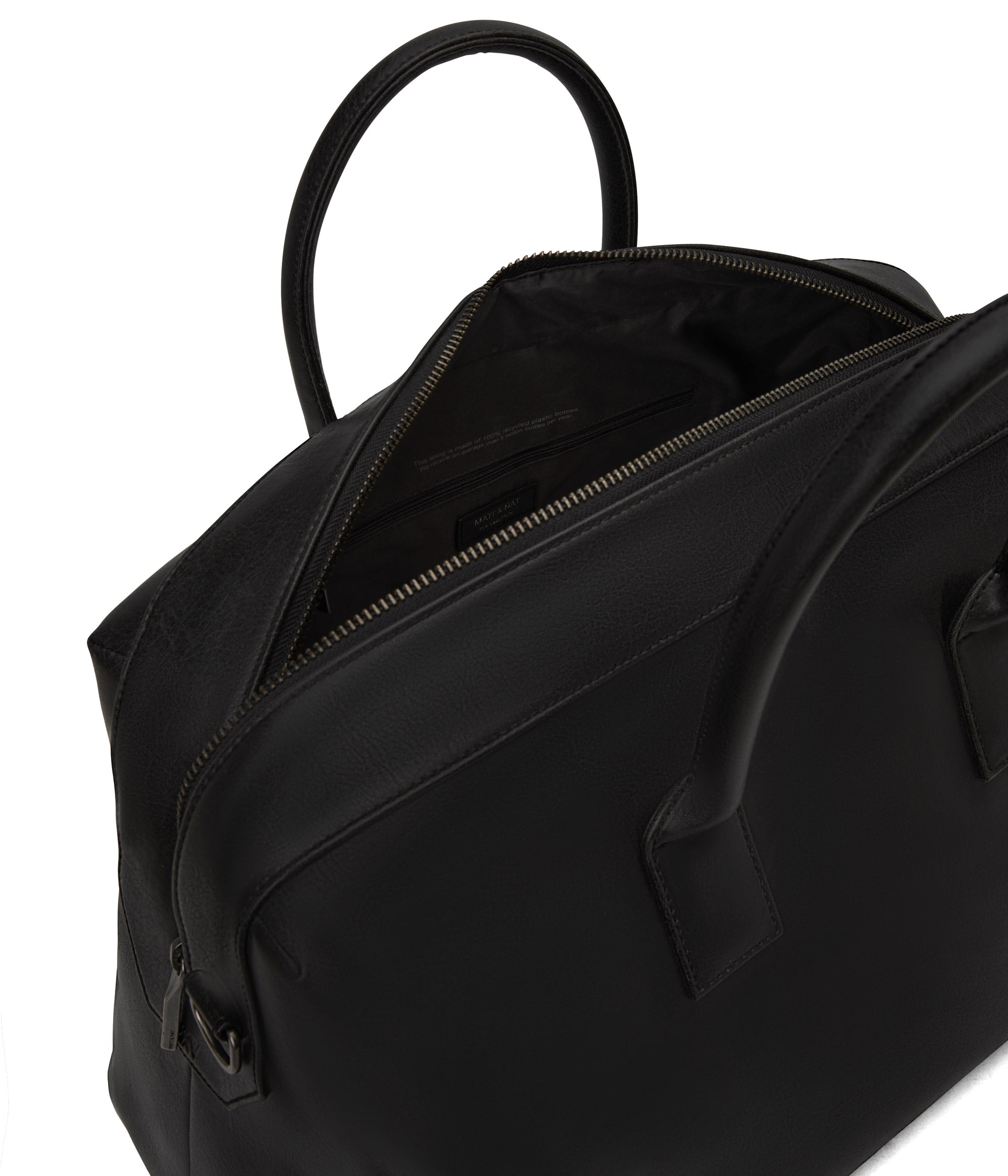 Matt & Nat Andro Vintage Weekender Schwarz vegan
