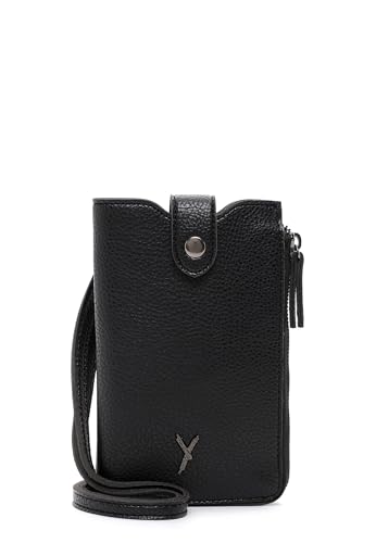 SURI FREY Gitty Smartphonebag Handytasche Schwarz gepolstert
