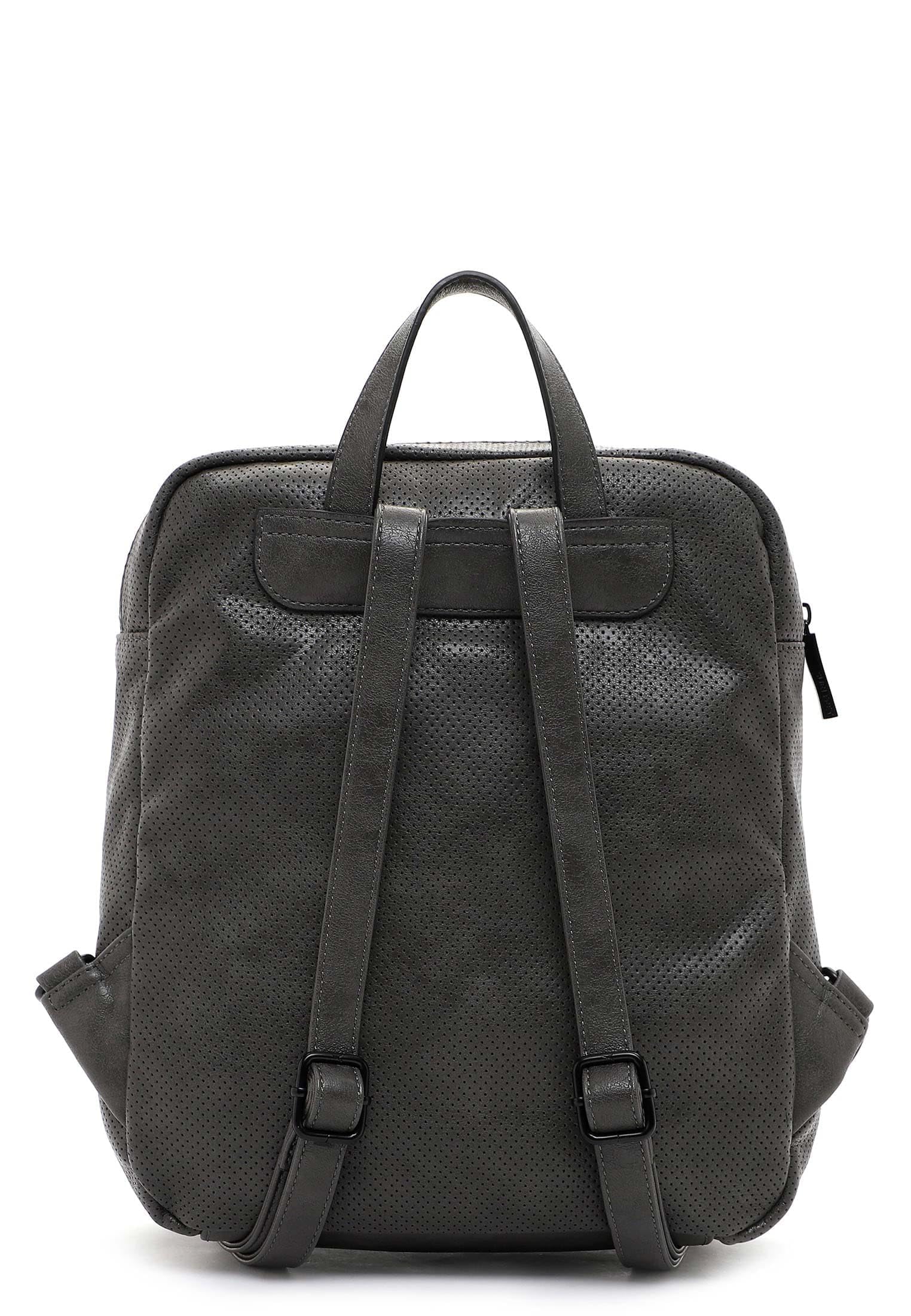 SURI FREY Celly Backpack Rucksack dunkelgrau perforiert
