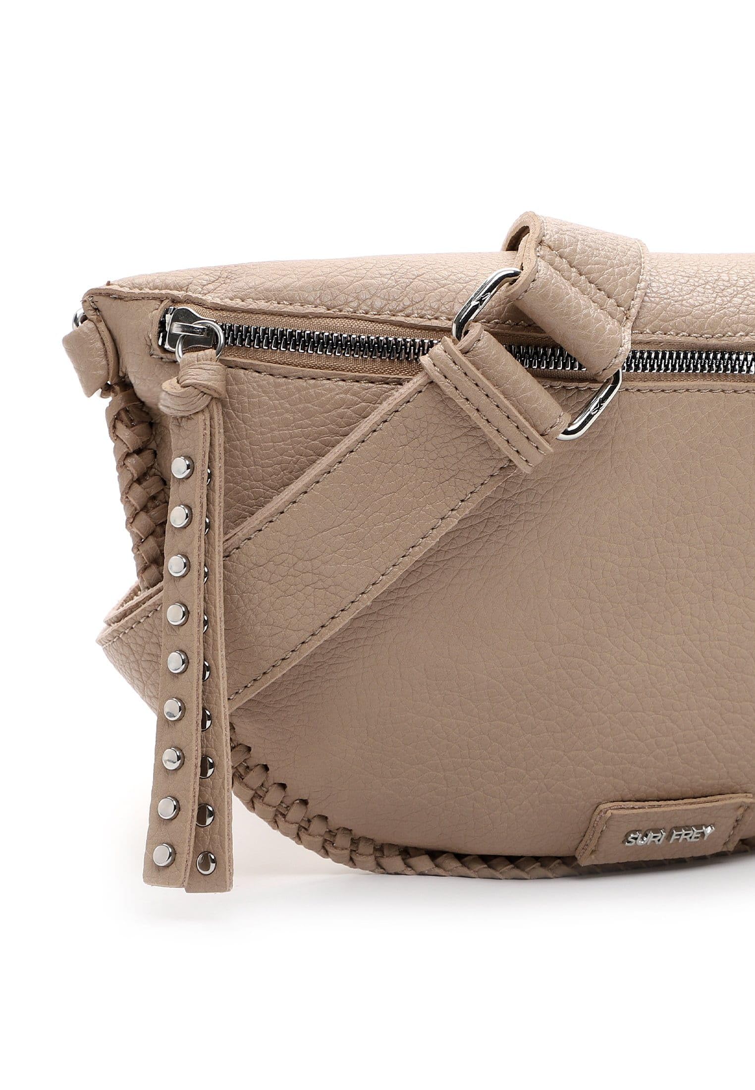 SURI FREY Franzy Handbag with Zipper Umhängetasche Sand