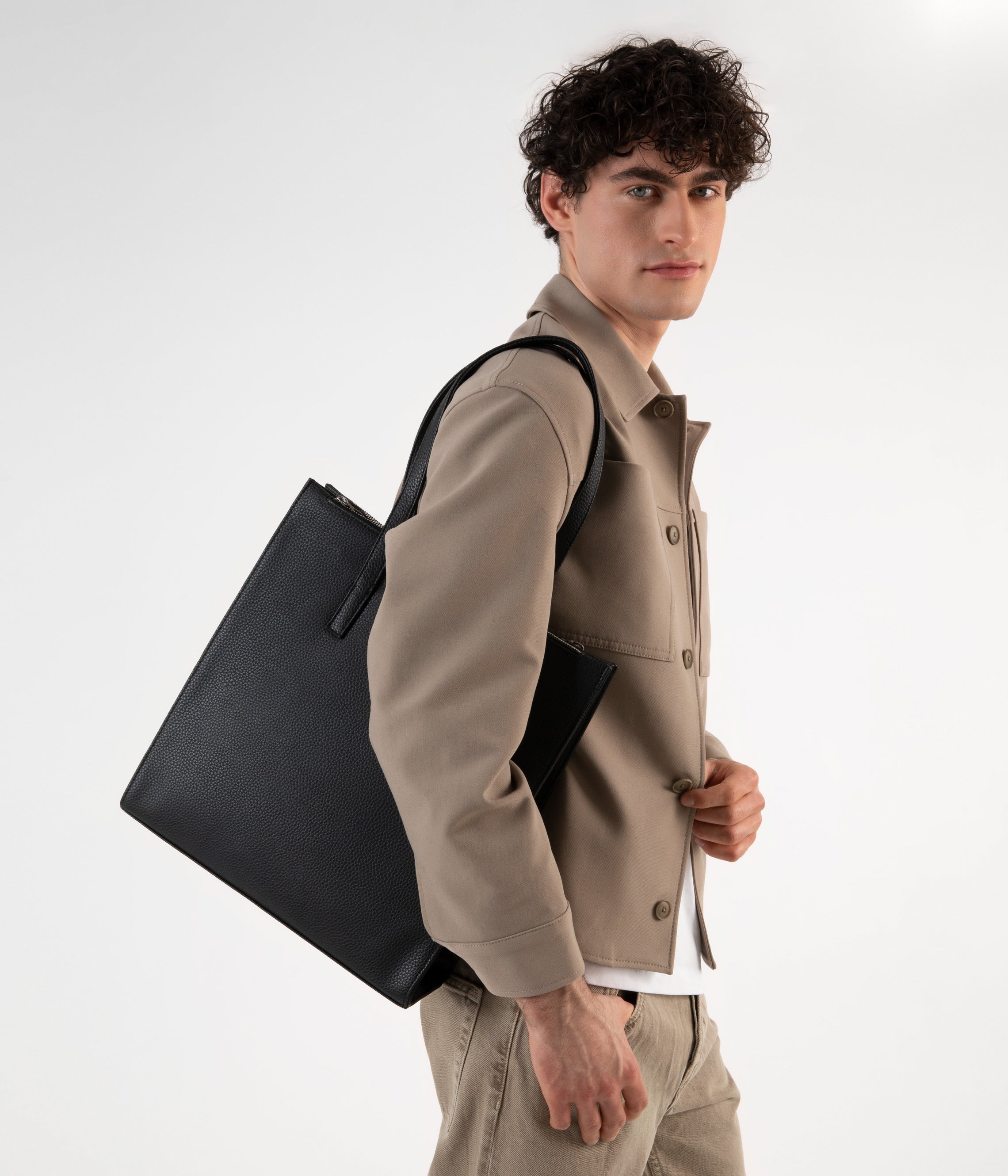 Matt & Nat Canci Purity Shopper Schwarz recycelt