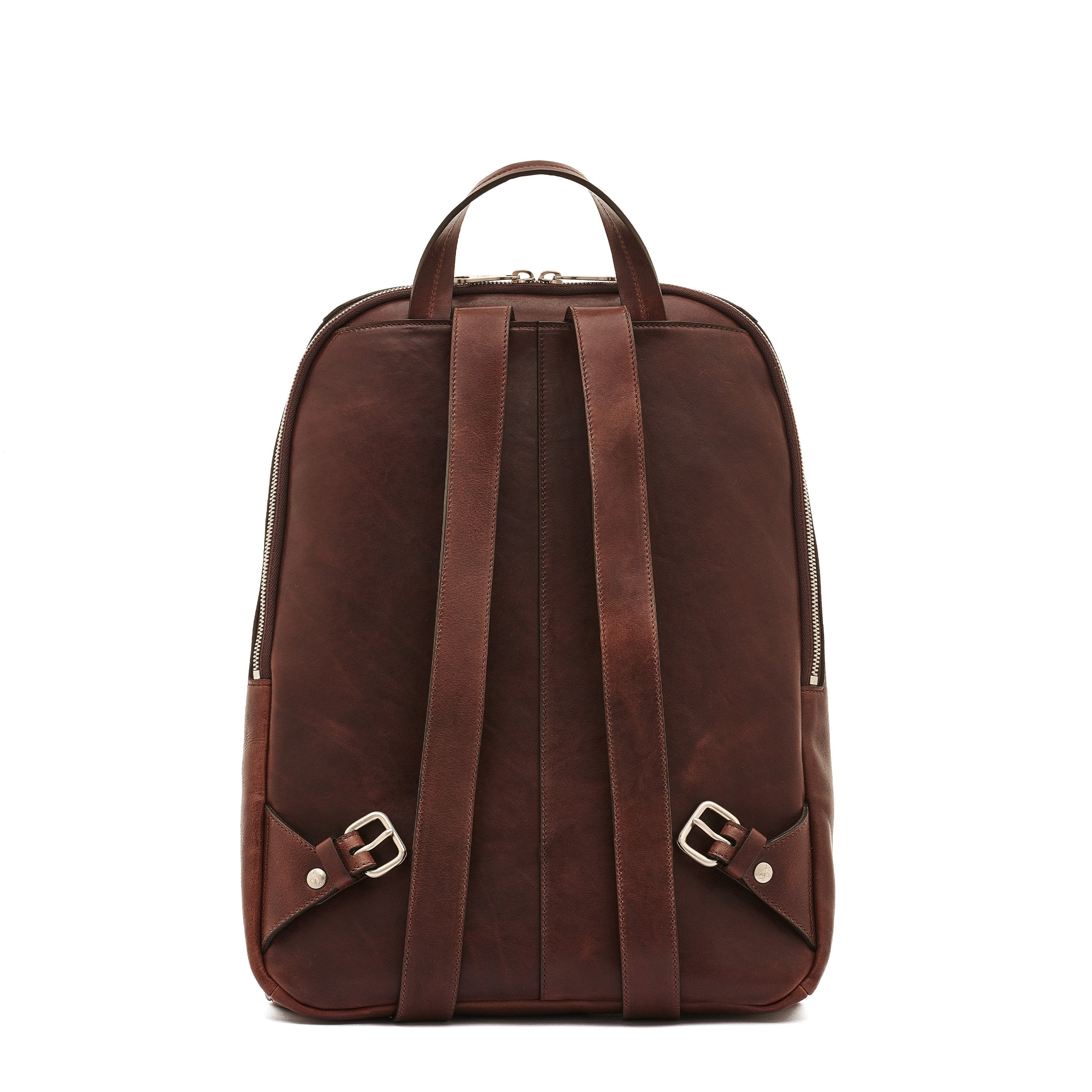 Il Bisonte Duccio Rucksack Kaffee Vollleder