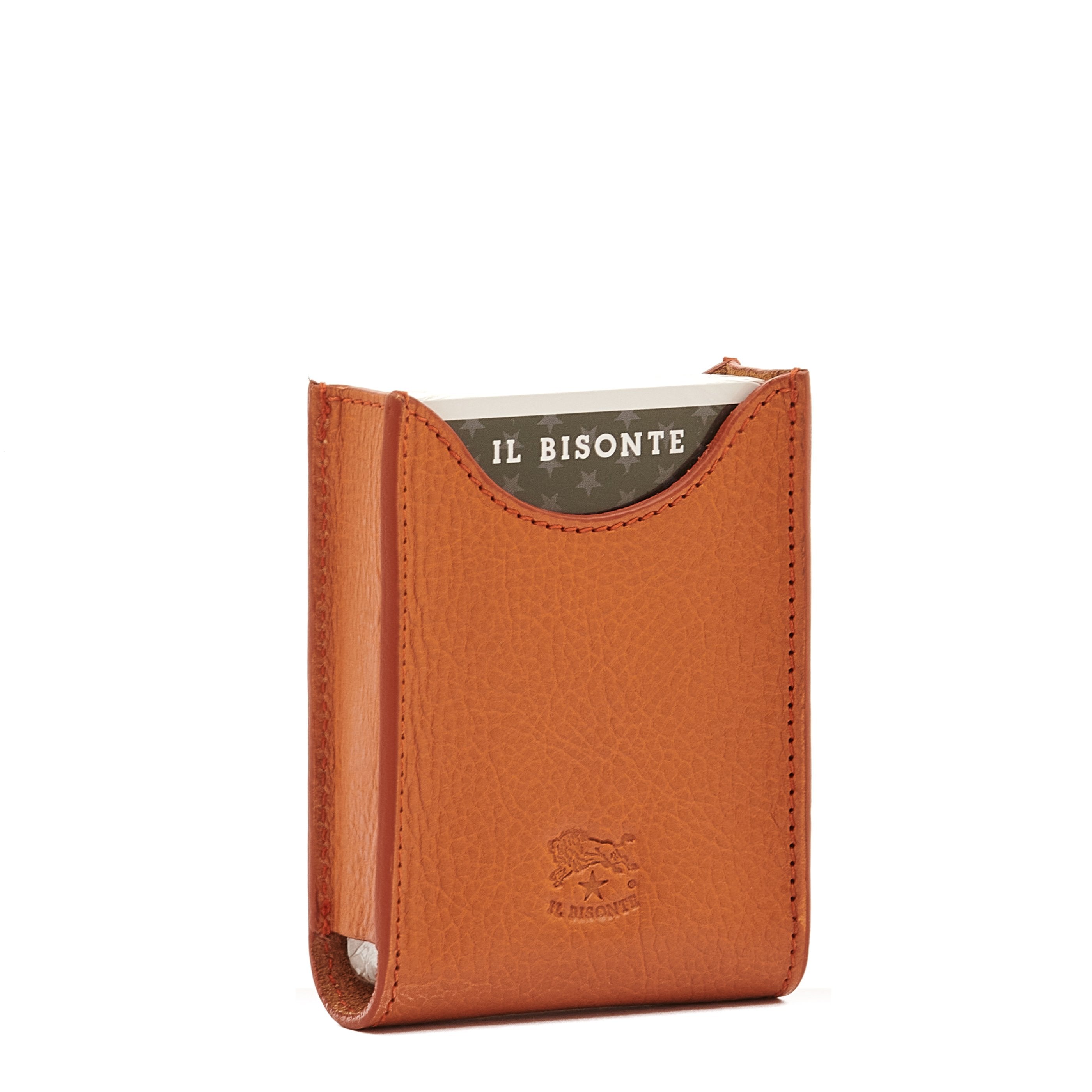 Il Bisonte Home Spielkartenetui Caramello 1 Deck