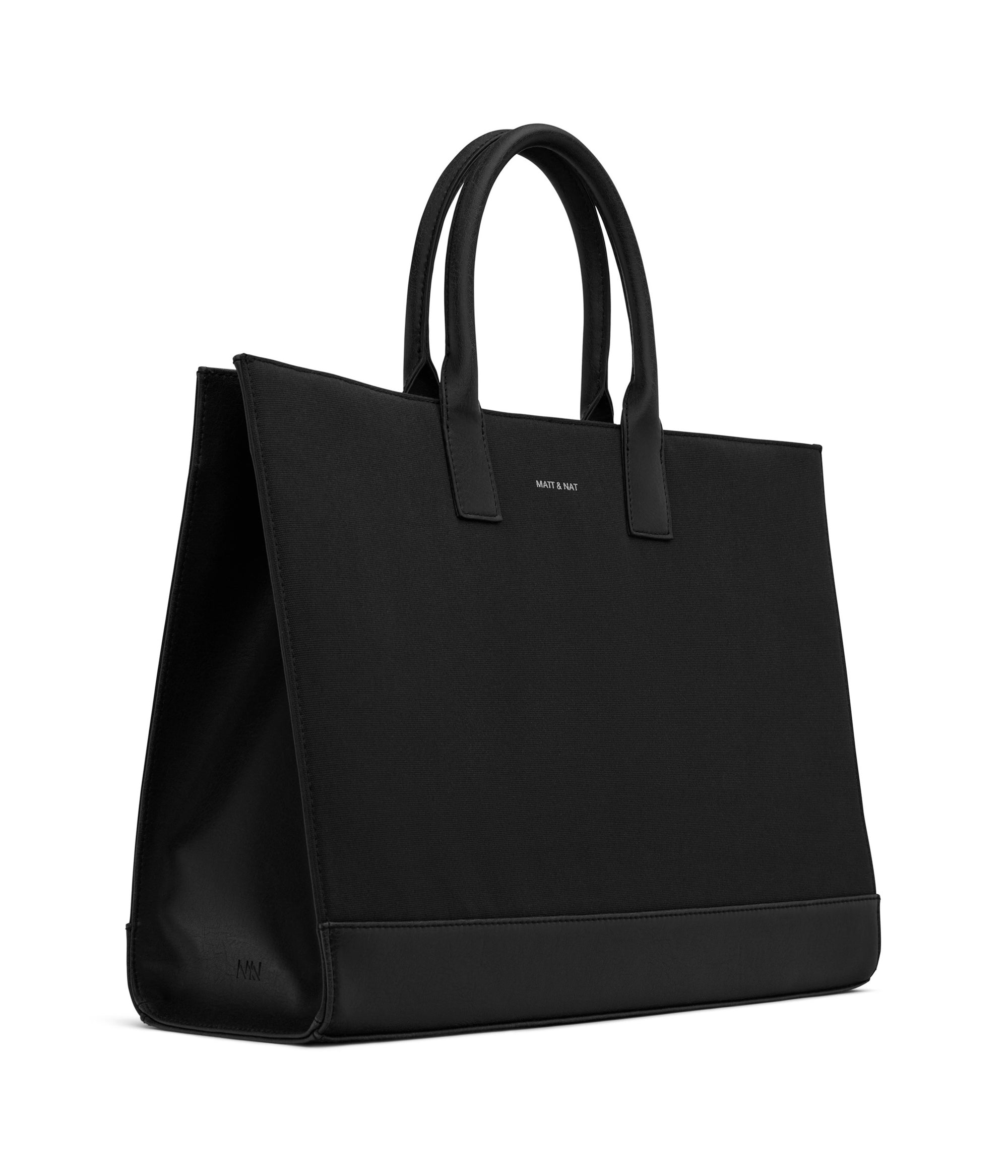 Matt & Nat Canvas Joi Shopper Schwarz Canvas