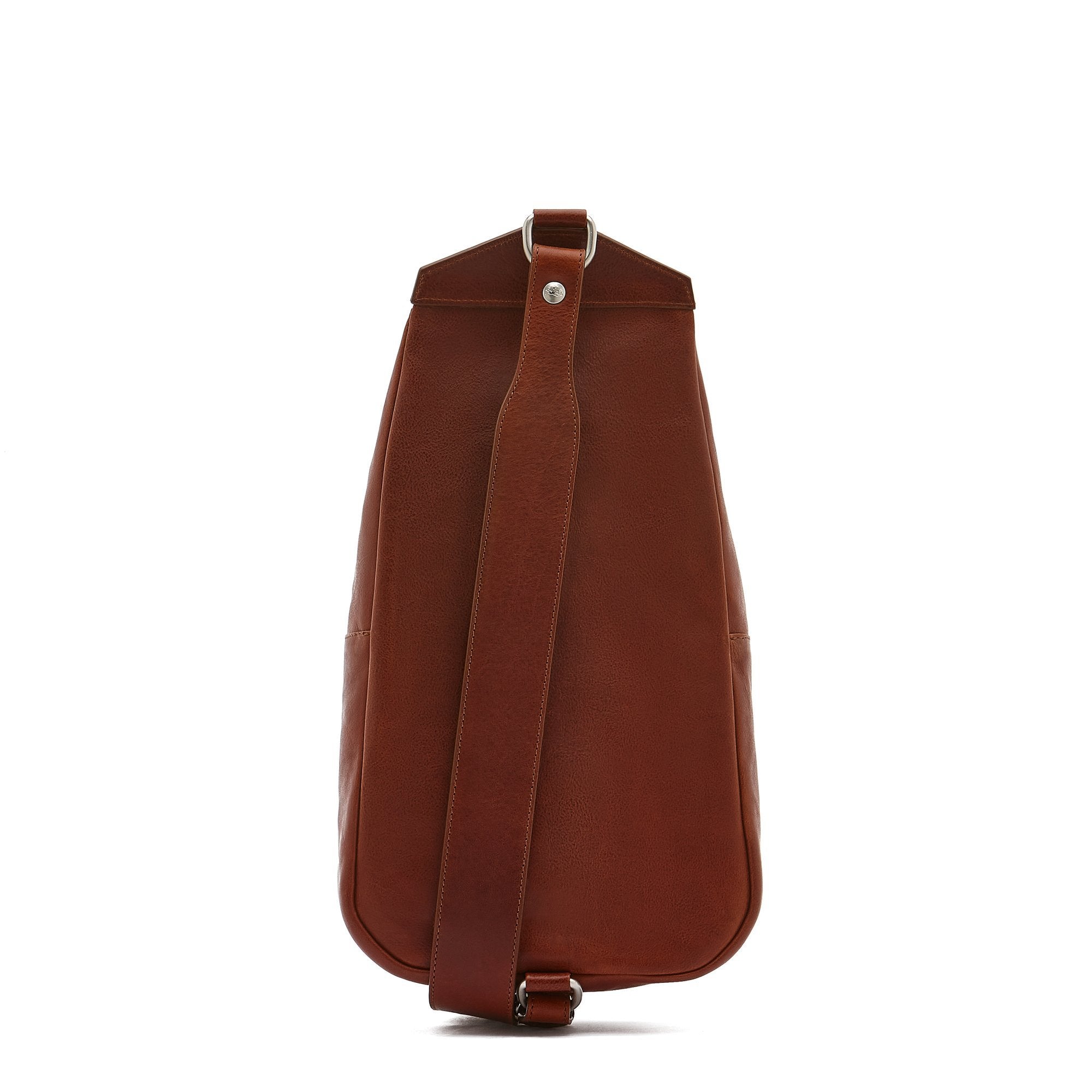 Il Bisonte Cosimo Sling-Rucksack Sepia Vintage-Rindsleder