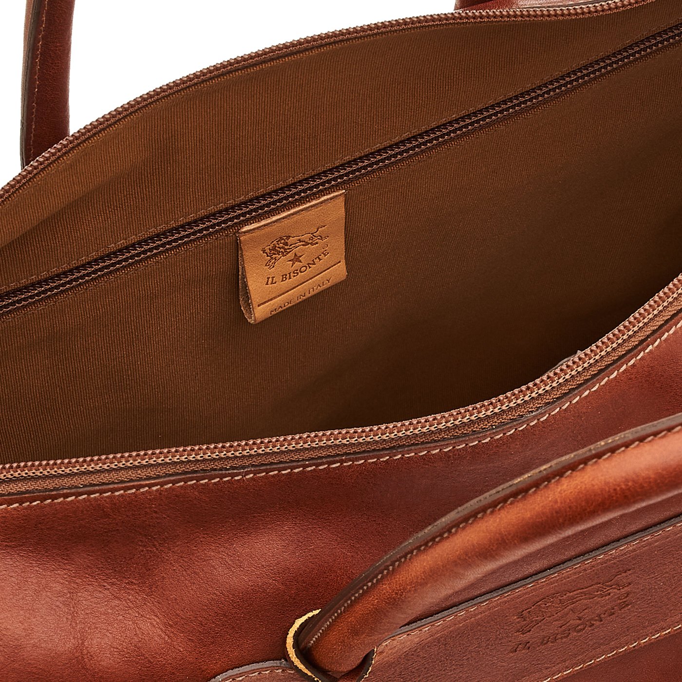 Il Bisonte Lorenzo Reisetasche Sepia Vollleder