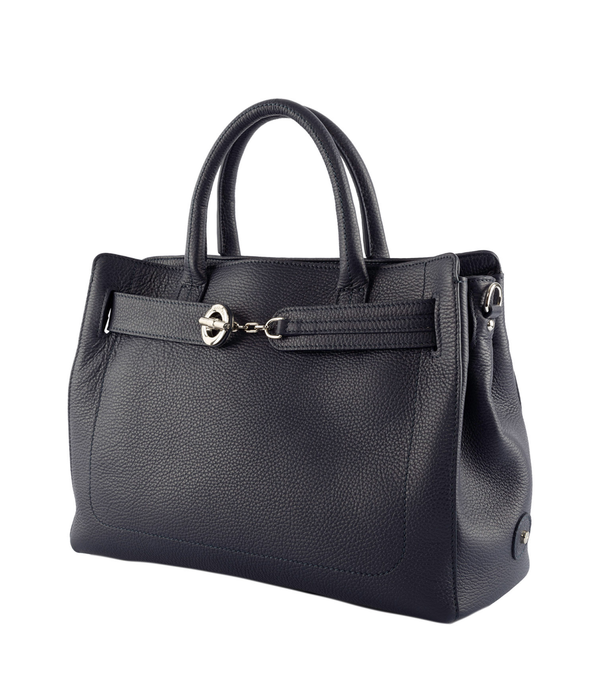 Lamarthe Paris Handtasche Marine Vollleder