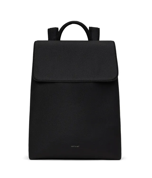 Matt & Nat Purity Sevan Rucksack Schwarz 13 Zoll