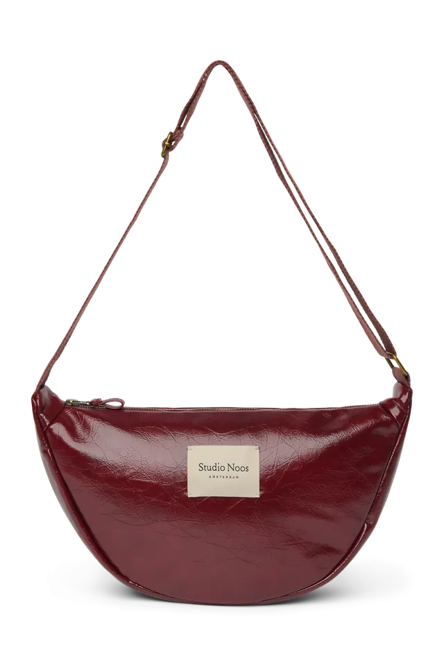 Studio Noos Adult Fanny Pack Bauchtasche burgundy vegan