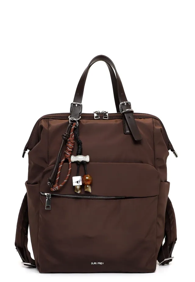 SURI FREY SFY Sandey Laptoprucksack Rucksack dunkelbraun