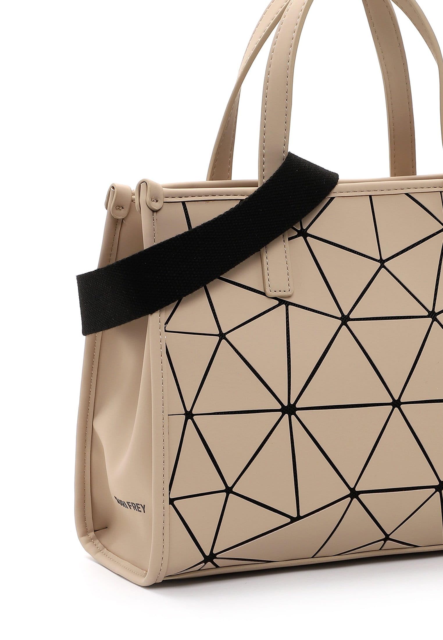 SURI FREY Jessy-Lu Cityshopper M Beige geometrisch