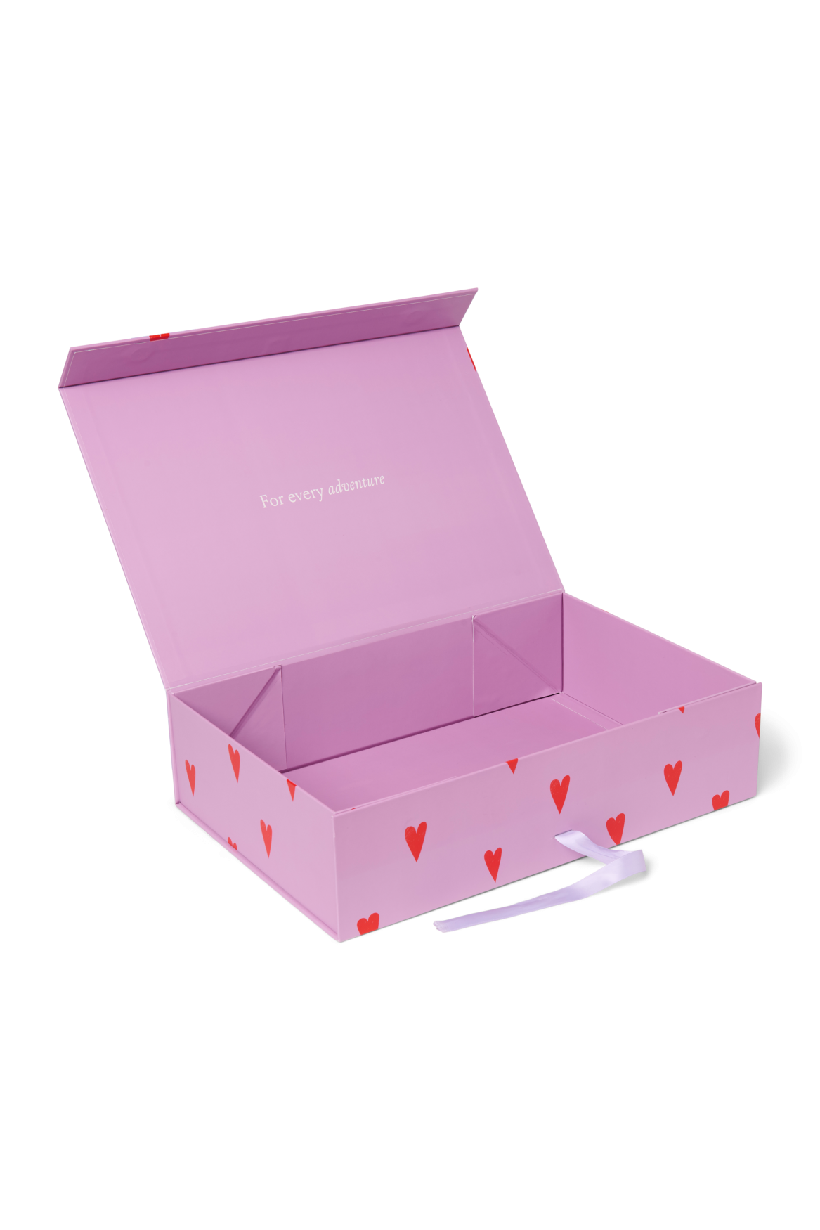Studio Noos Gift Box M Geschenkbox Purple Hearts