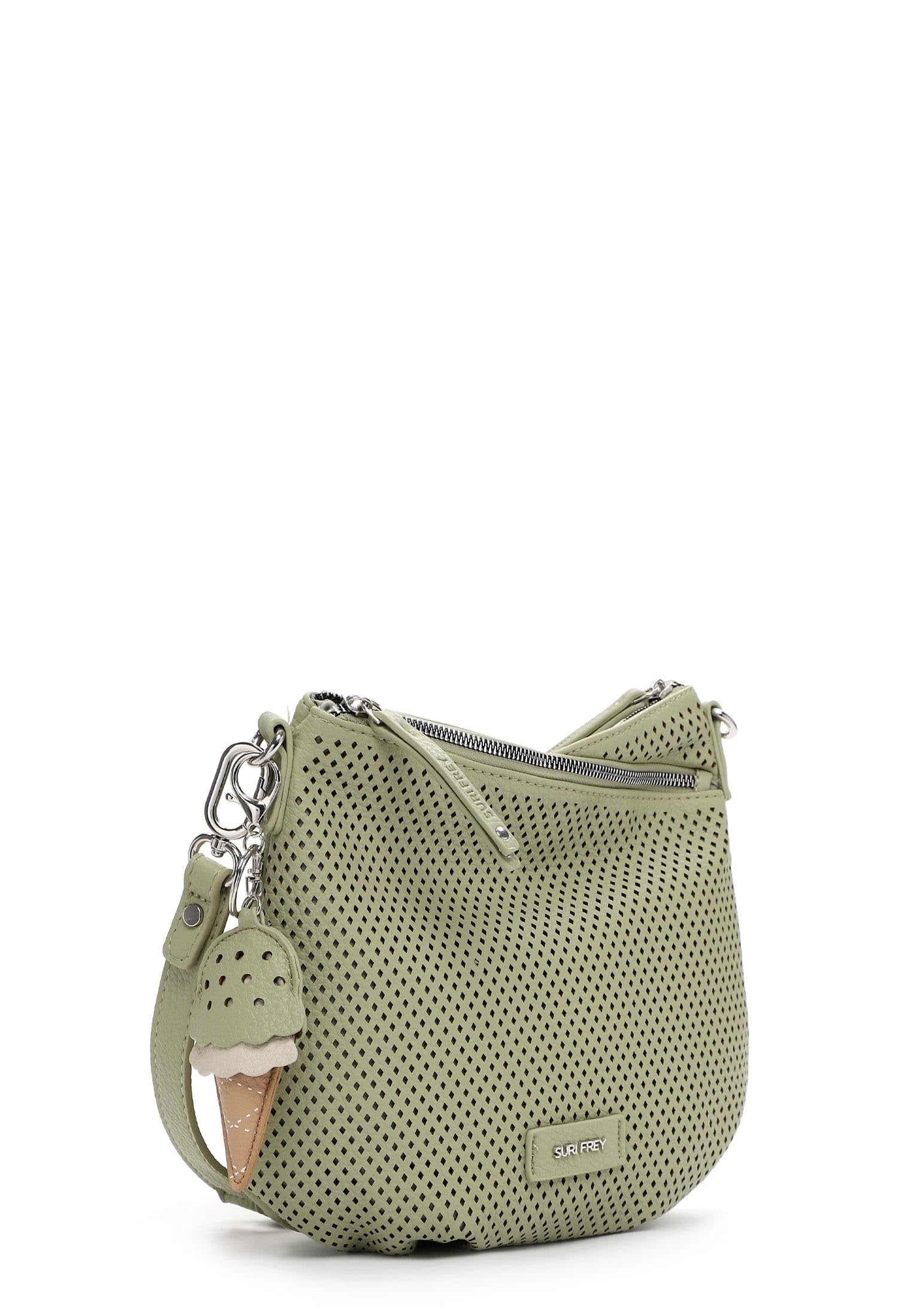 SURI FREY Cilly Crossover Bag Umhängetasche Pistachio 2-Fach