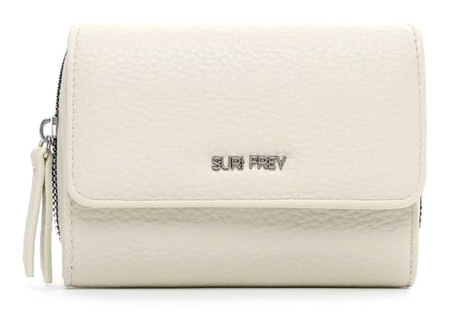 SURI FREY SFY Tiffy Wallet Geldbörse Ecru Druckknopf 13,5 cm