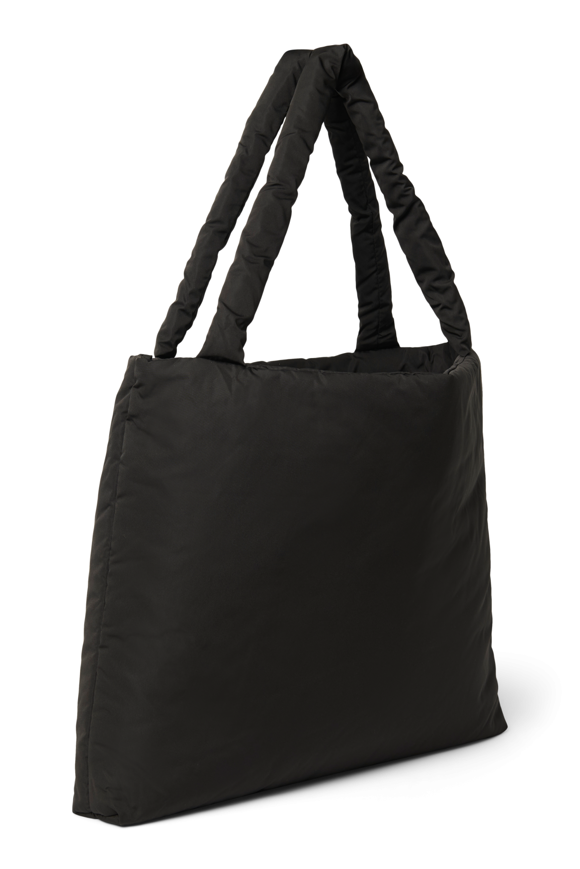 Studio Noos Puffy Mom Bag Shopper Schwarz Wattiert