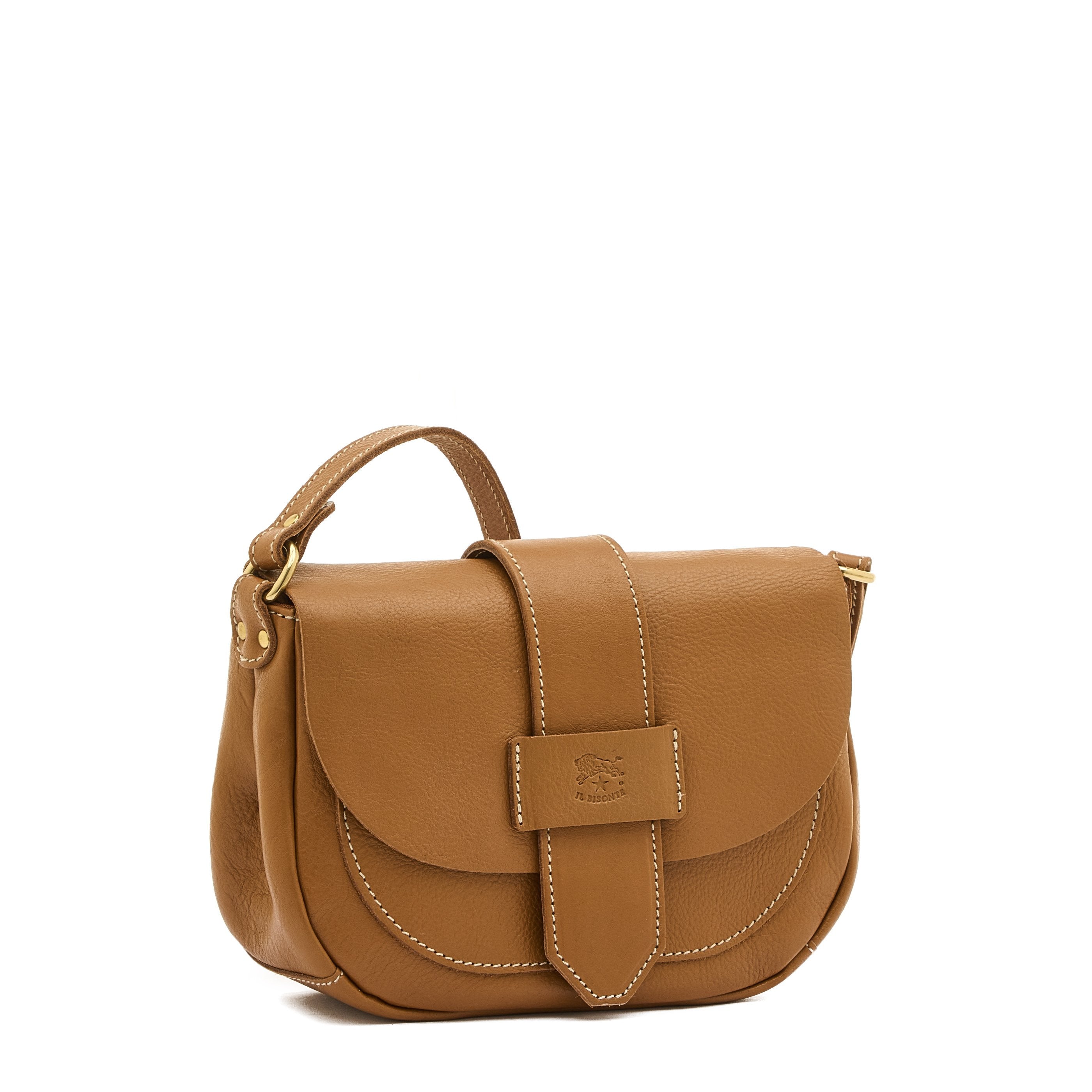 Il Bisonte Fausta Small Handtasche Gianduia Leder